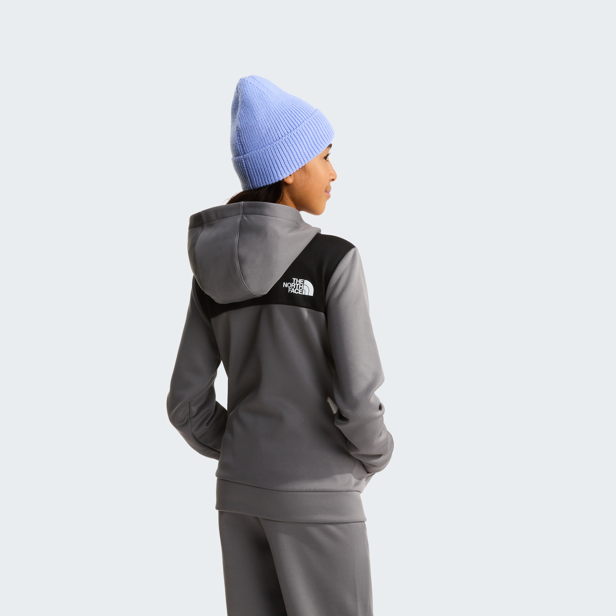 The North Face Fleecejacke »TEEN REAXION FZ HOODIE« für Jugendliche, sportlicher Stil, mit Reißverschluss