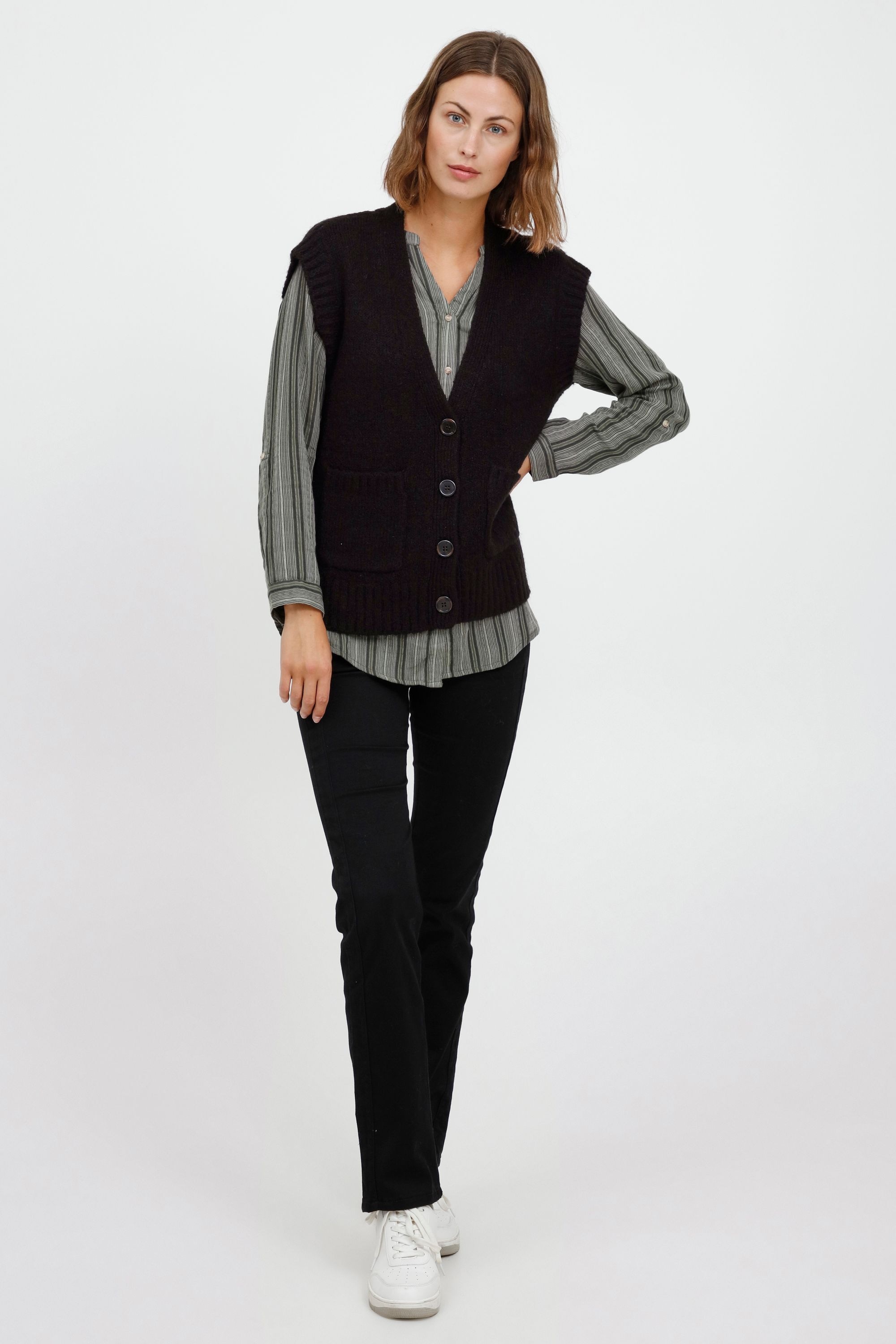 fransa Strickweste »Strickjacke FRCedarki«