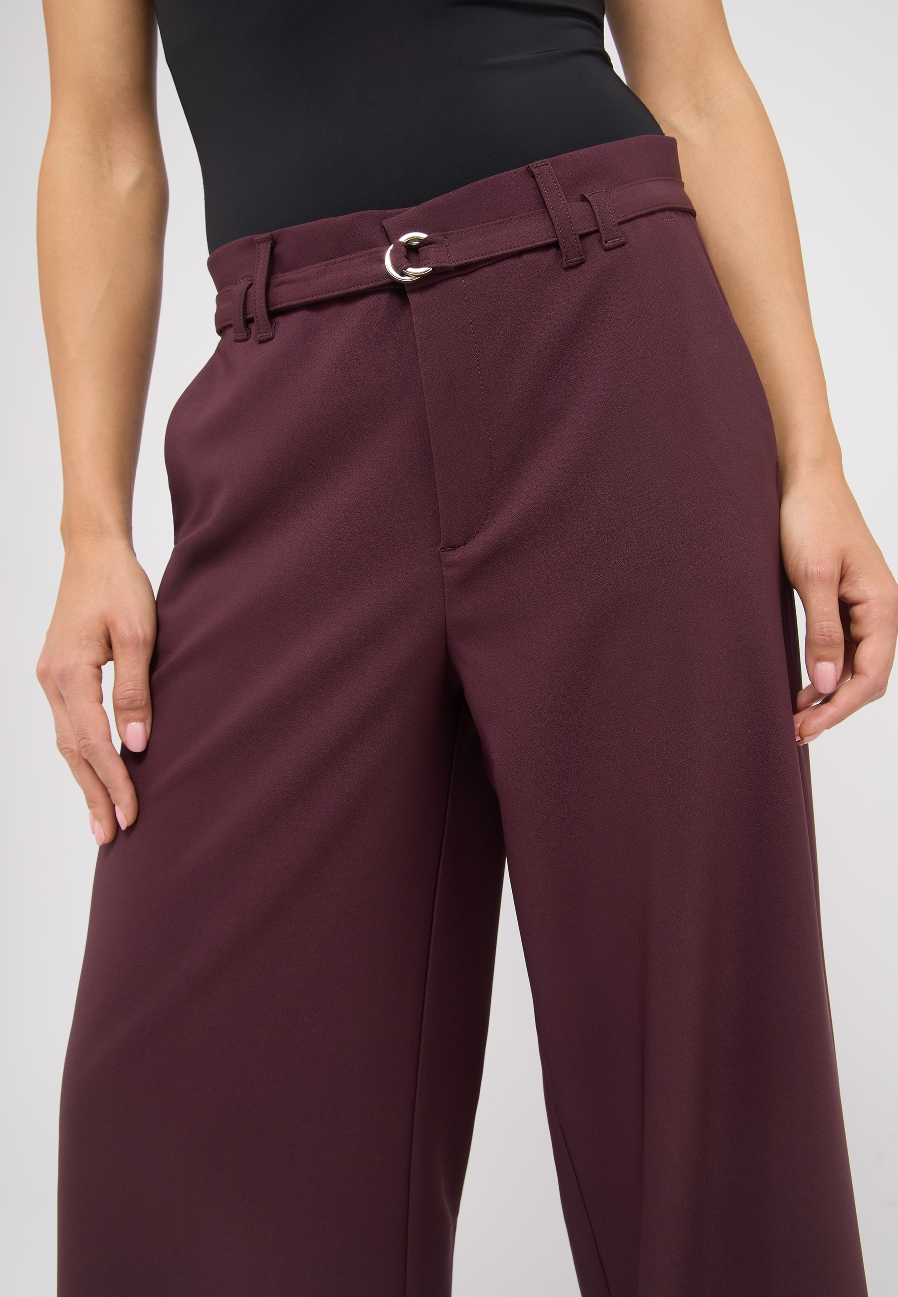 ANGELS »LIVA SLEEK«  Hose Liva Chic Belt mit eingebautem Gürtel