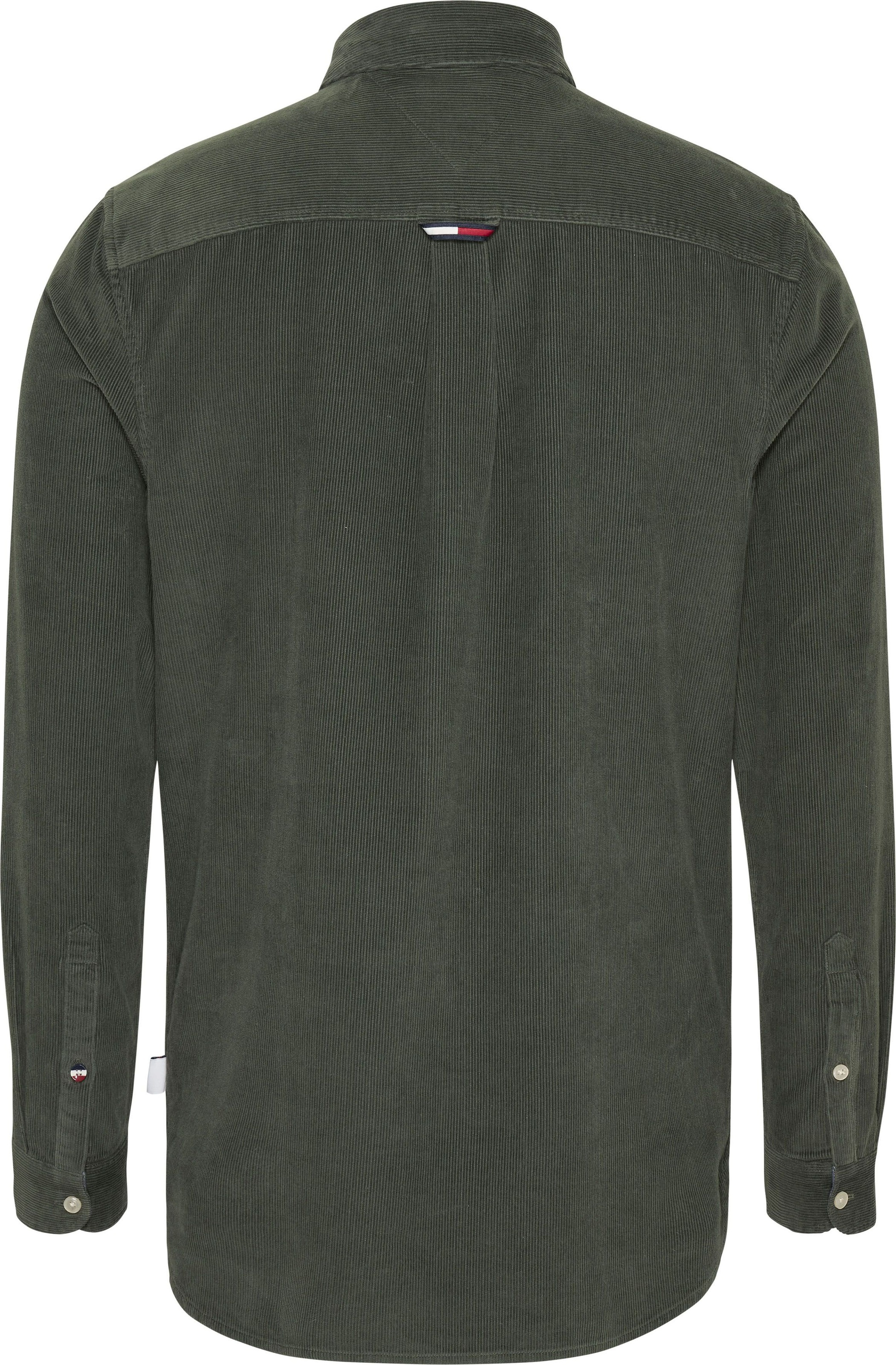 Tommy Jeans Langarmhemd »TJM SEASONAL CORD SHIRT«, mit Logostickereien  online shoppen bei OTTO