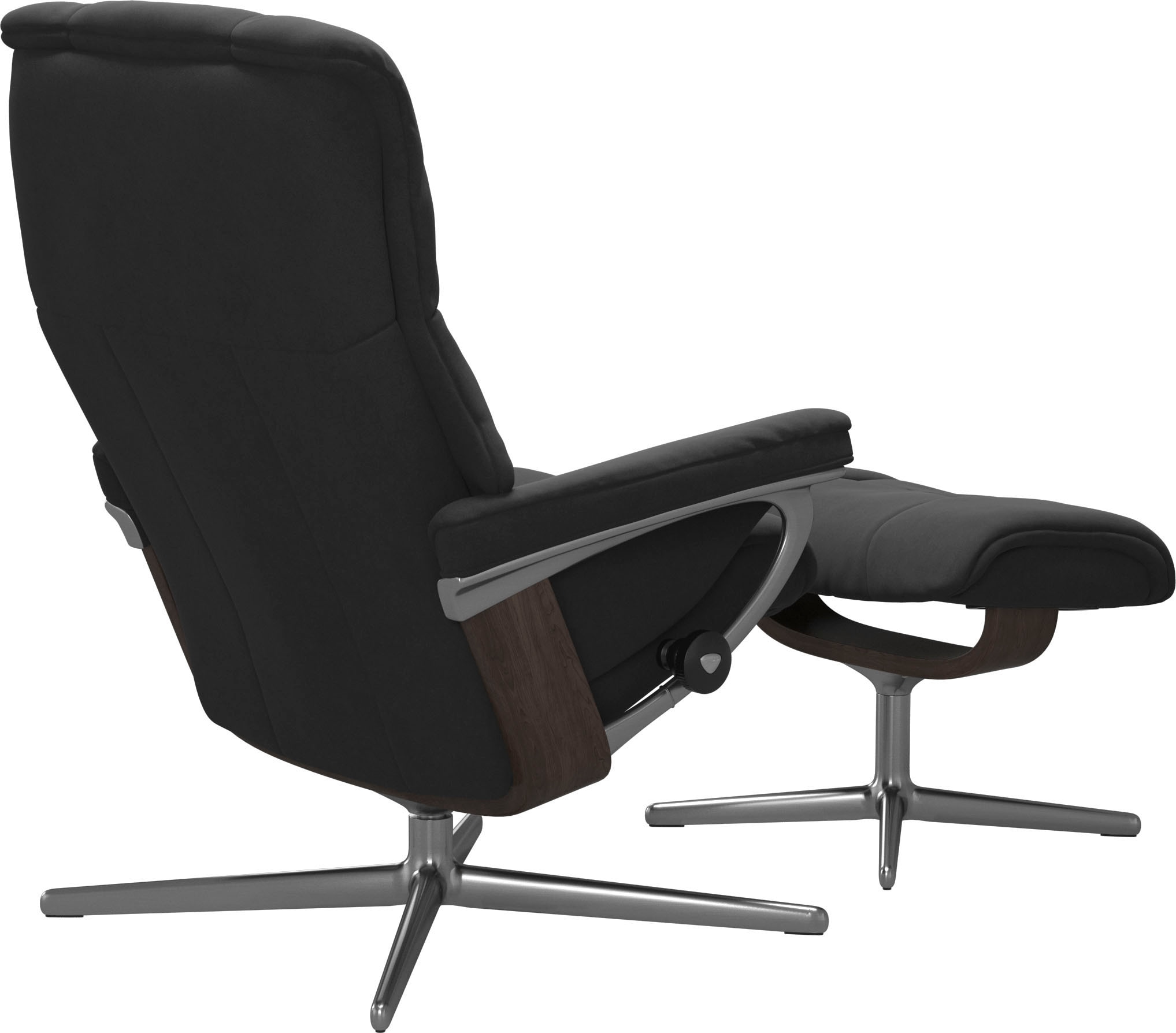 Stressless® Fußhocker »Mayfair« mit Cross Base, Größe S, M & L, Holzakzent Wenge
