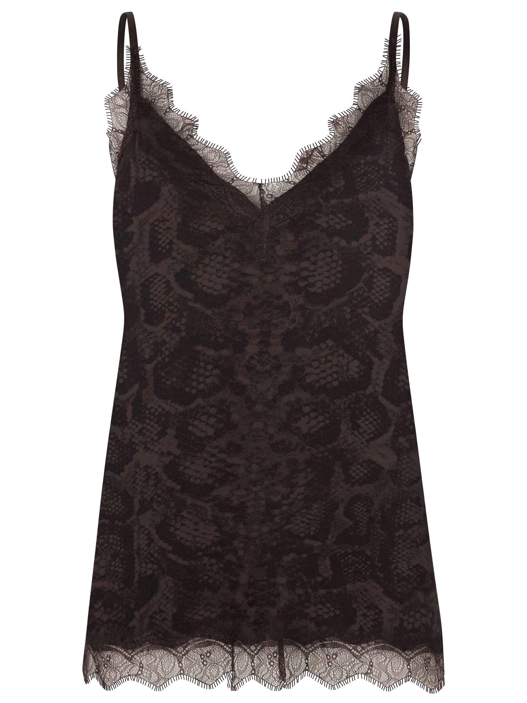 rosemunde Unterhemd »Billie Strap Top«, wunderschöner Vintage-Spitzenbesatz an Ausschnitt und Saum