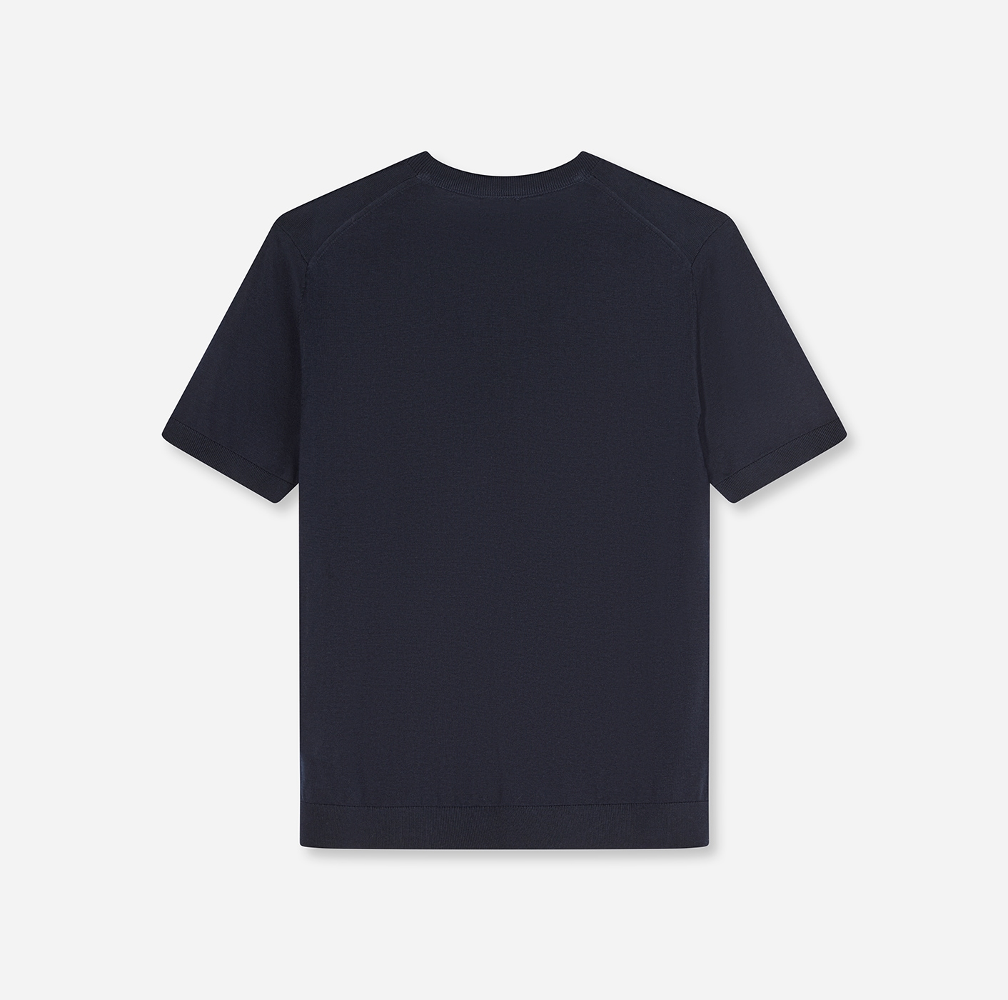 OLYMP T-Shirt Rundhals, Strick, normale Passform