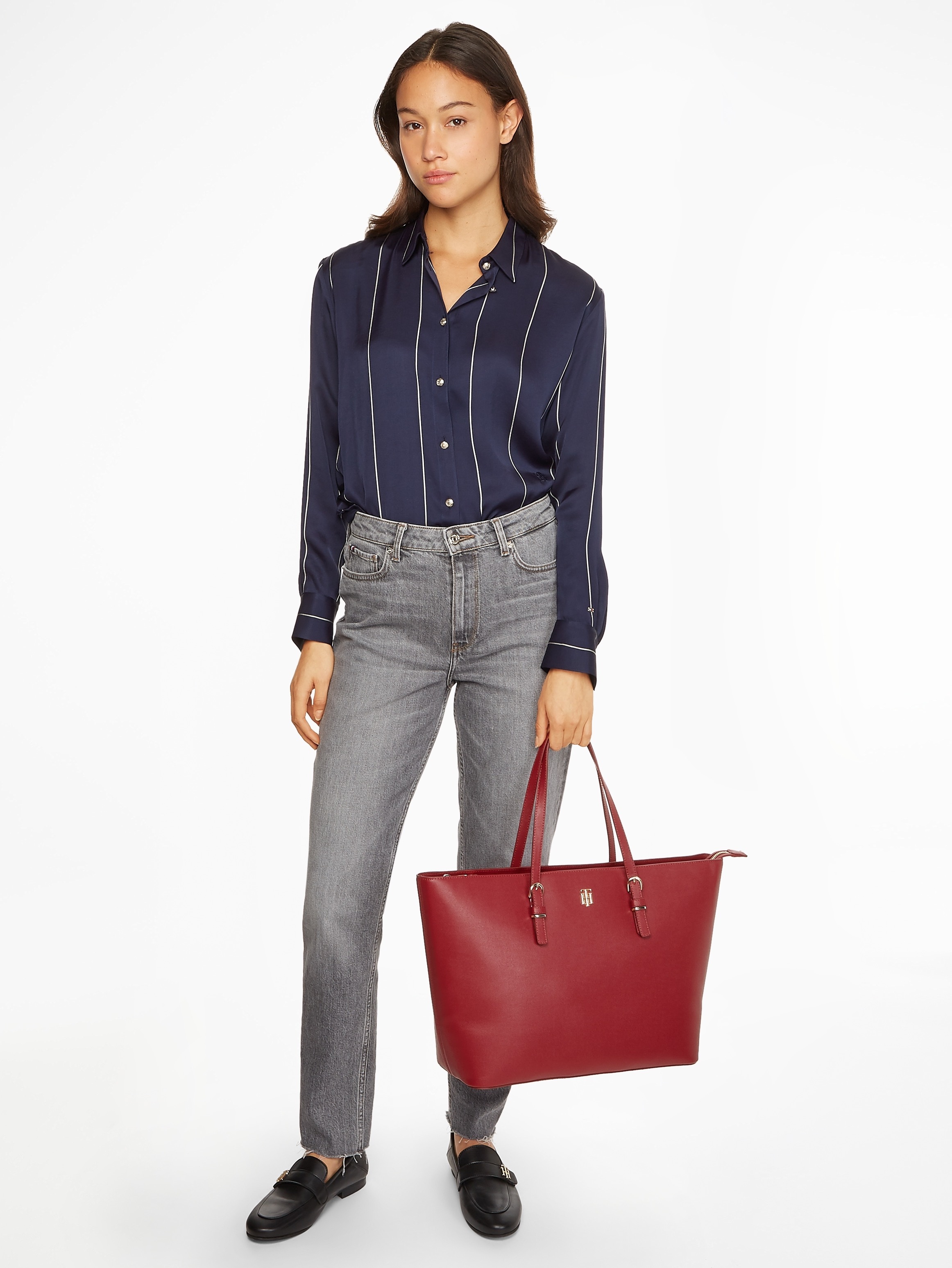 Tommy Hilfiger Shopper »TH TIMELESS MED TOTE«, die perfekte Business Bag