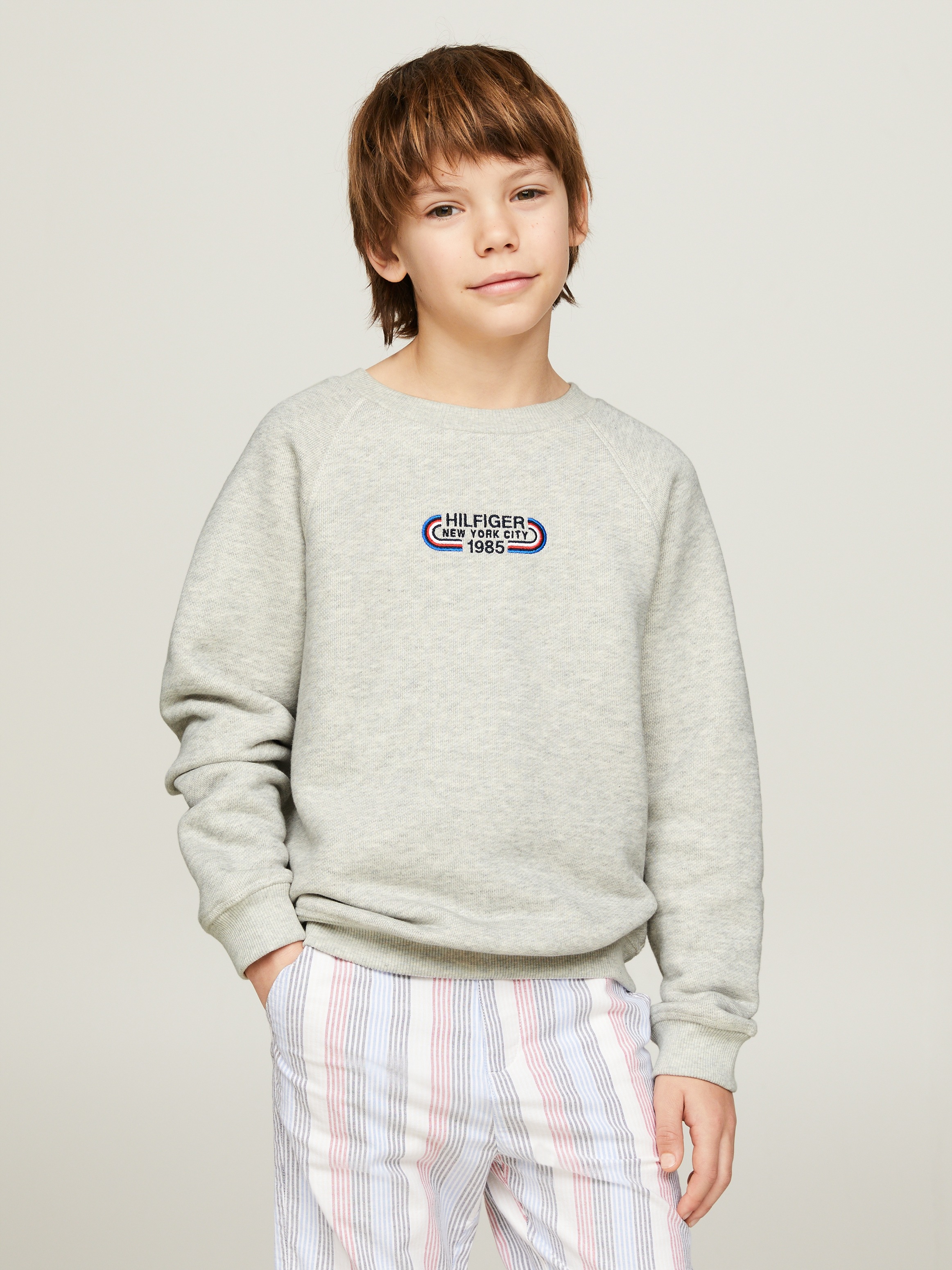 Tommy Hilfiger Sweatshirt »HILFIGER TRACK SWEATSHIRT«, Kinder bis 16 Jahre