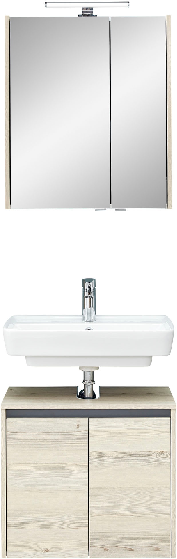 Saphir Badmöbel-Set »Quickset 393«, (Komplett-Set, 2 St.)