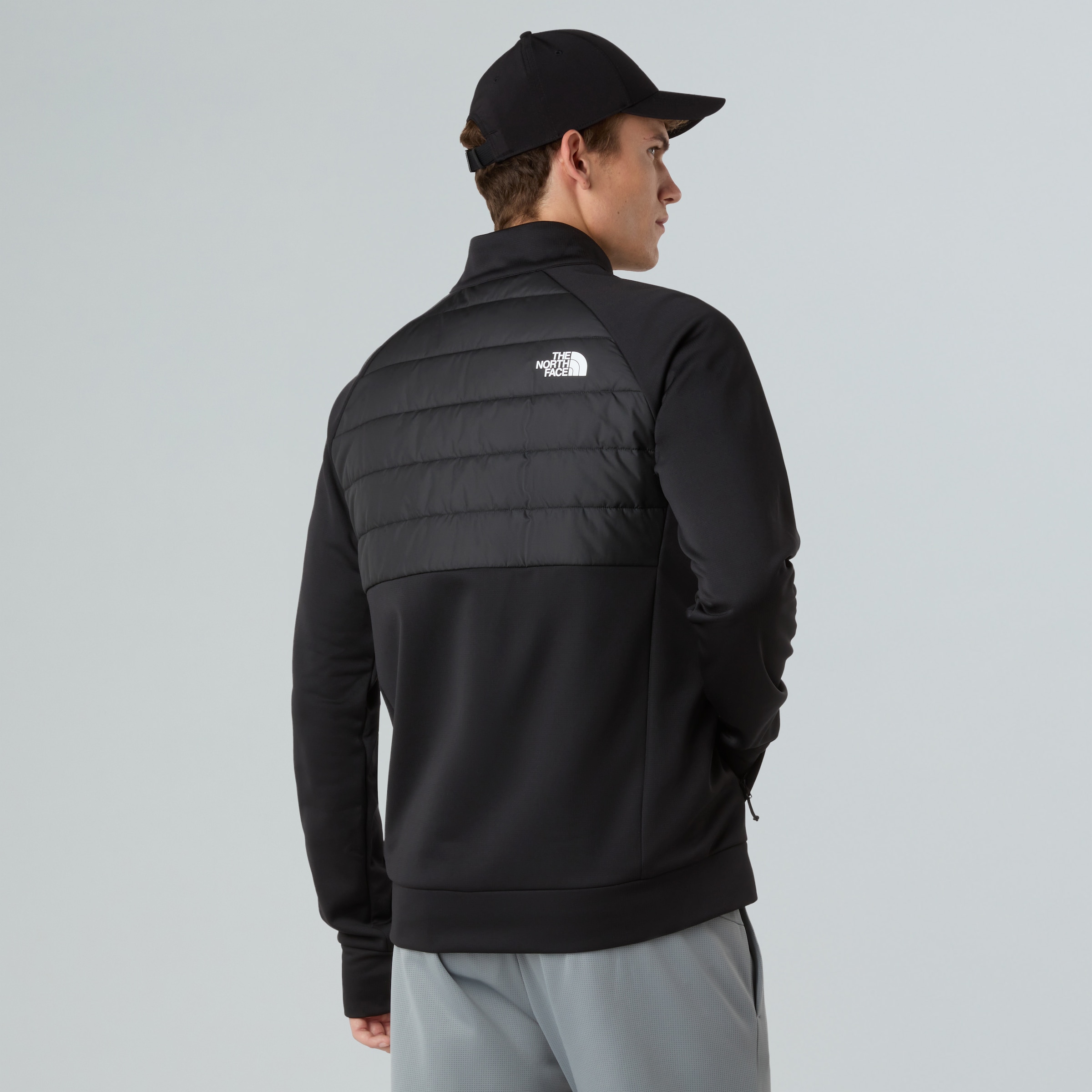 The North Face Fleecejacke »M REAXION 2.0 FLEECE HYBRID FULL ZIP JAC«, (1 St.)