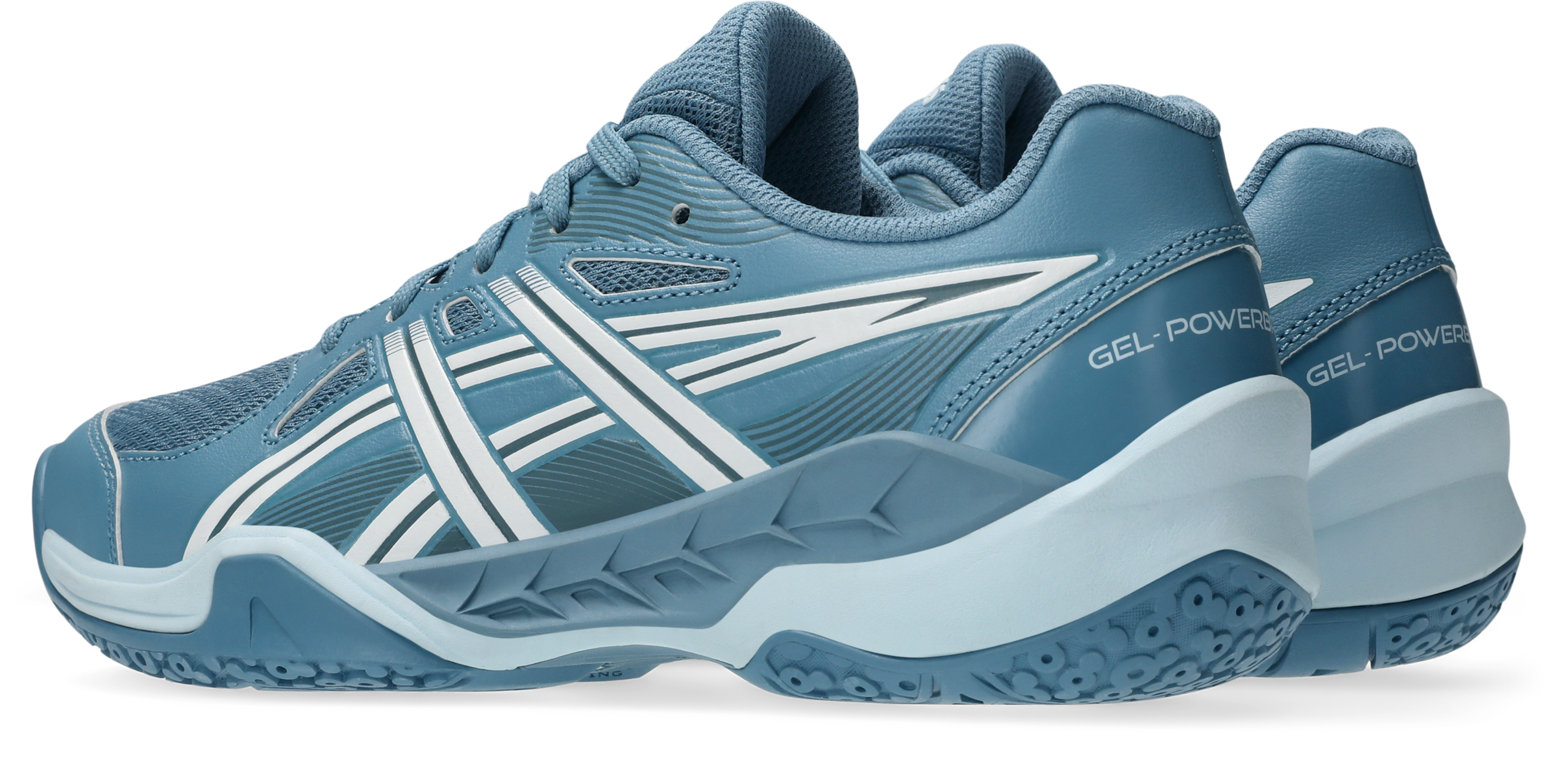 Asics Hallenschuh »GEL-POWERBREAK GS«  für Hallensport, Indoor Sportschuhe, nicht abfärbende Sohle