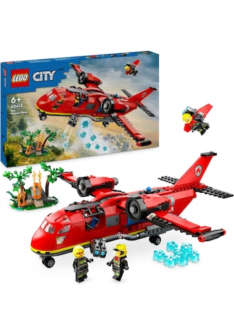 Konstruktionsspielsteine »Löschflugzeug (60413), LEGO City«, (478 St.)