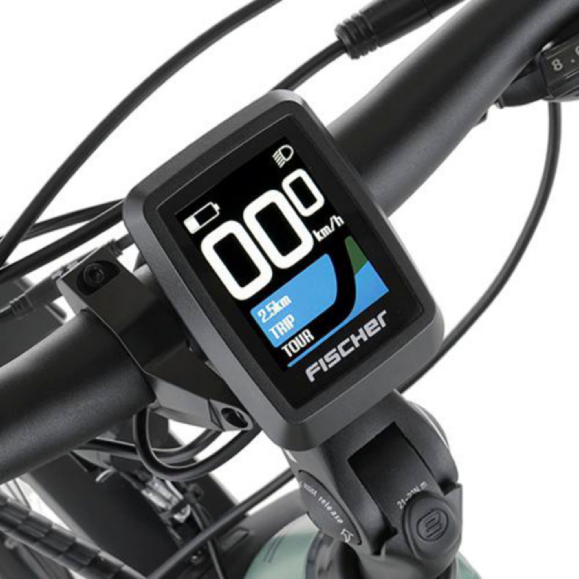 FISCHER Fahrrad »VIATOR 2.1 459 55 ACTIVE« 8 Gang Shimano ACERA Schaltwerk Heckmotor mit Akku-Ladegerät | mit Werkzeug,  Pedelec, Elektrofahrrad für Damen und Herren
