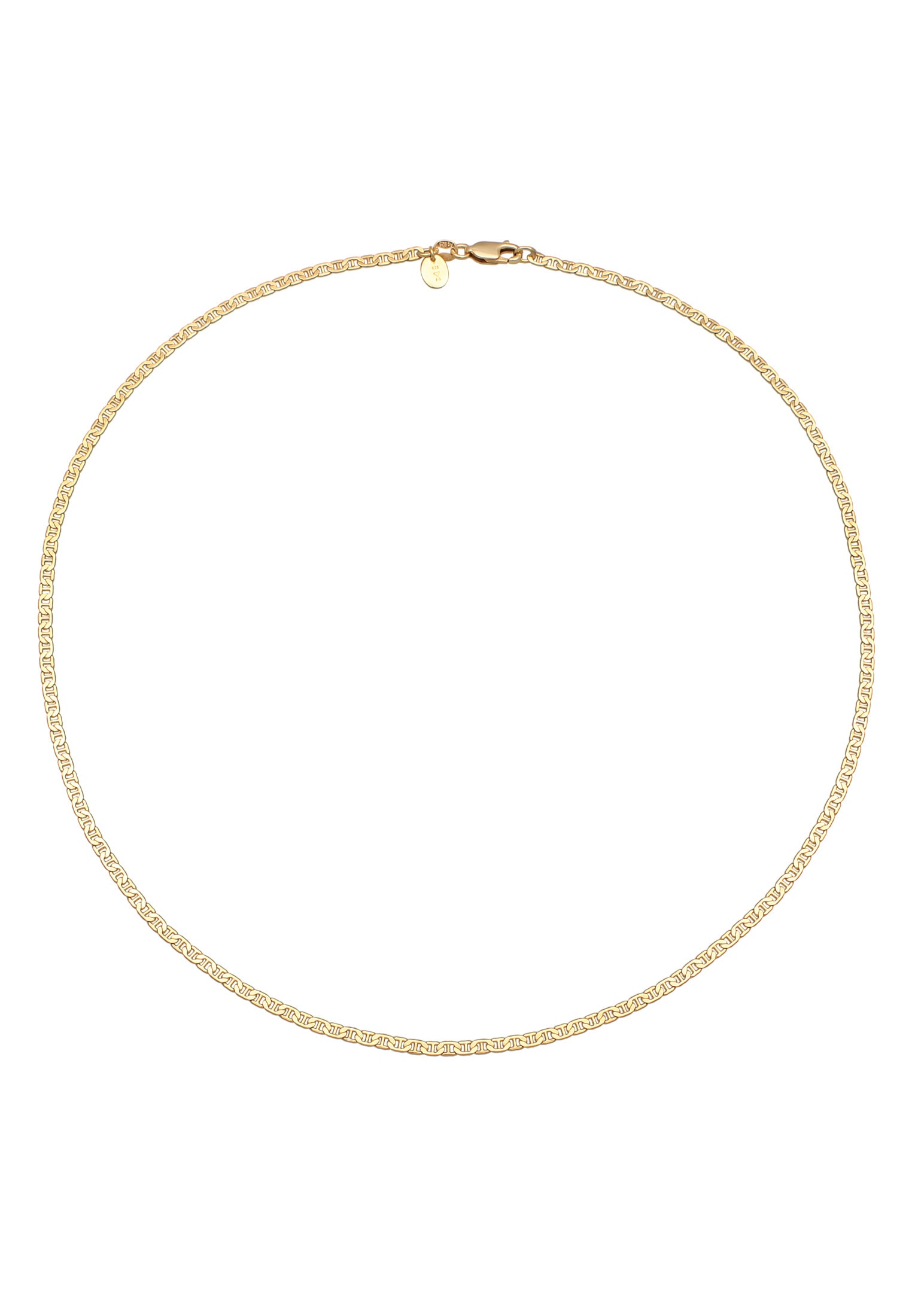 Elli Premium Kette ohne Anhänger »Halskette Stäbchenpanzerkette Modisch 925 Silber rhodiniert«