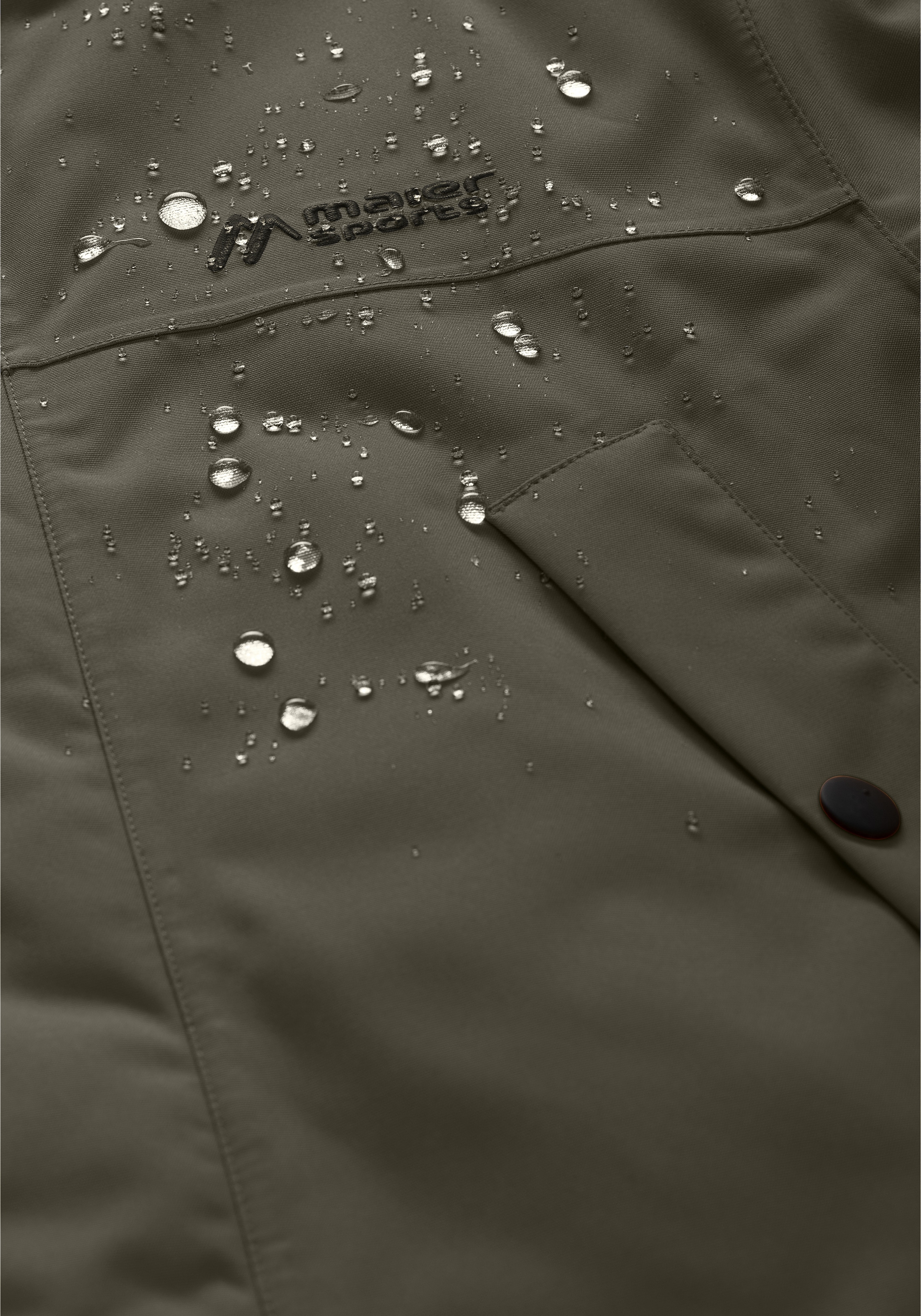 Maier Sports Funktionsjacke »SENNE«, Herren Outdoor-Jacke, wind/wasserdicht, 6 geräumige Taschen