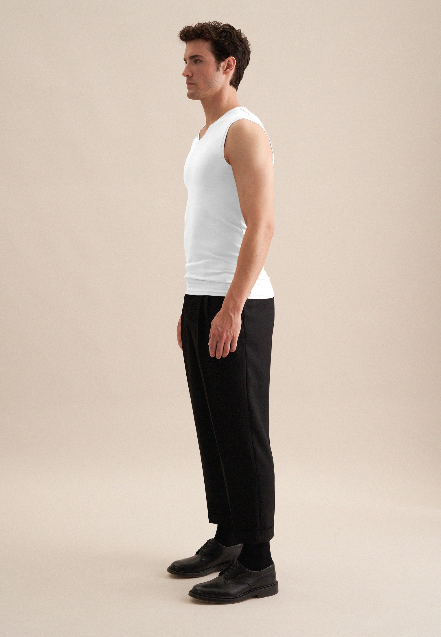 seidensticker Pullunder »Schwarze Rose« Ohne Arm V-Neck Uni