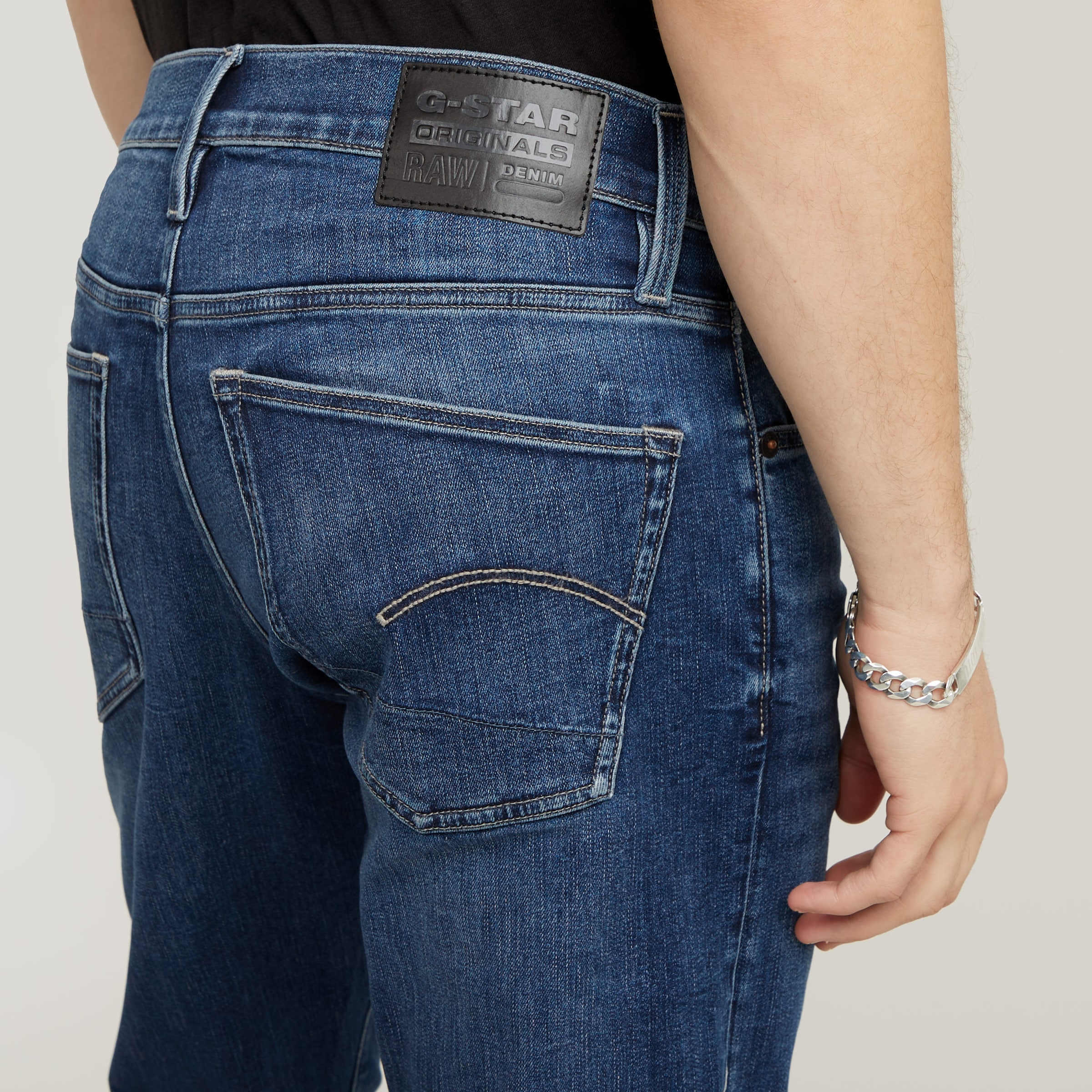 G-STAR Slim-fit-Jeans »3301 Slim«, mit toller Waschung und Elasthan