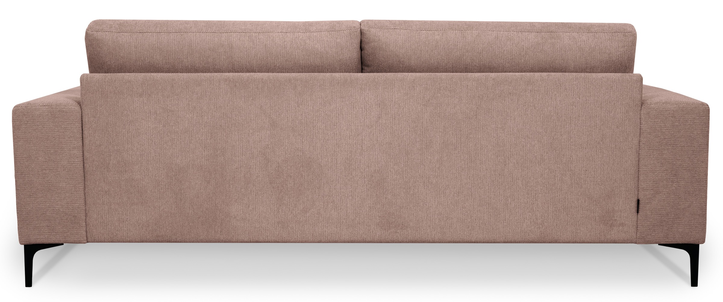 Places of Style 3-Sitzer »Xander«, Breite 224 cm, Soft-Touch Chenille, schwarze Metallfüße