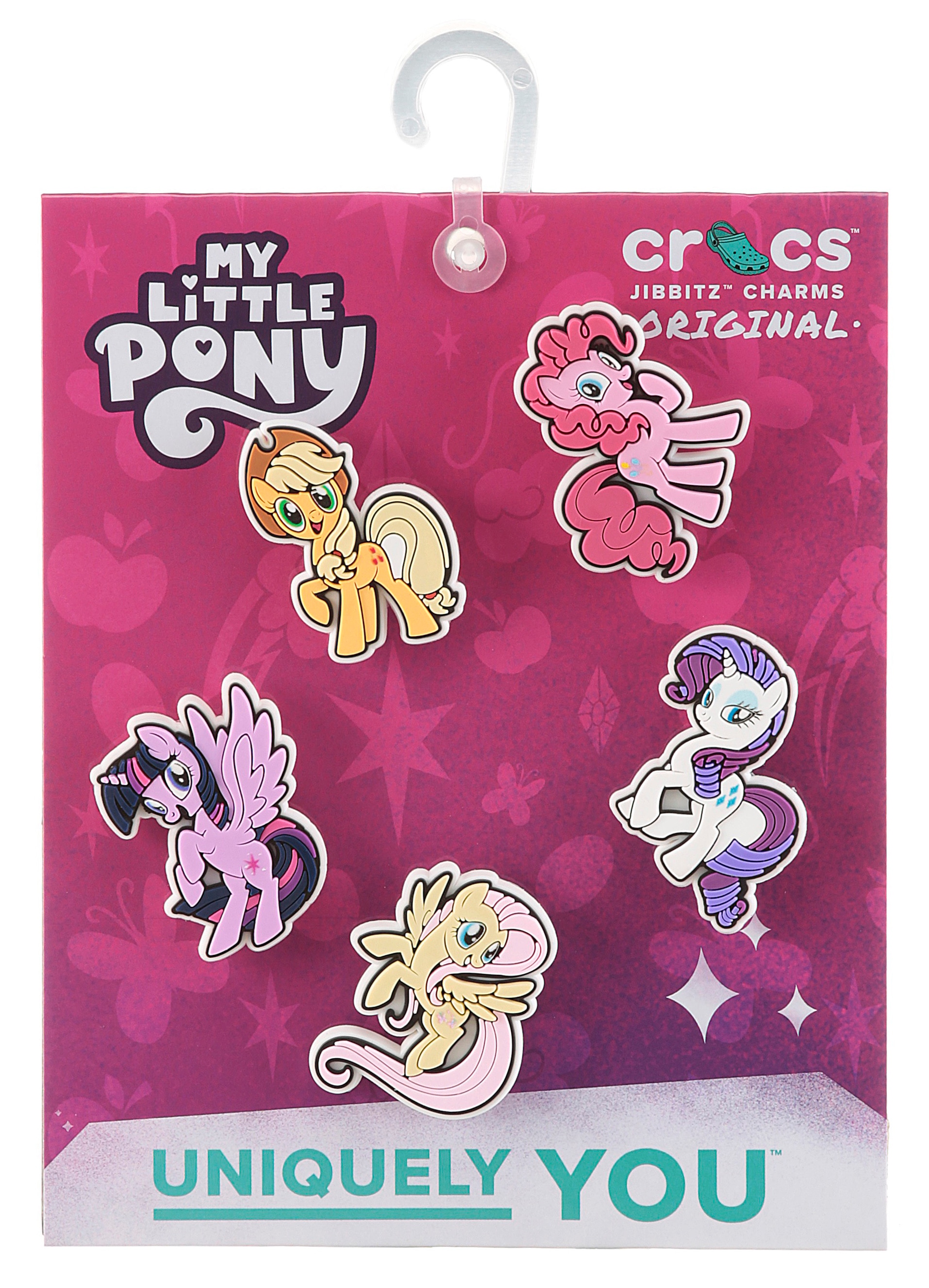 Crocs Schuhanstecker »Jibbitz™ My Little Pony: Friendship is Magic« Set, Kein Spielzeug. Nicht für Kinder unter 3 Jahren geeignet, 5 Stk. Schuh Charms für My Little Pony Fans