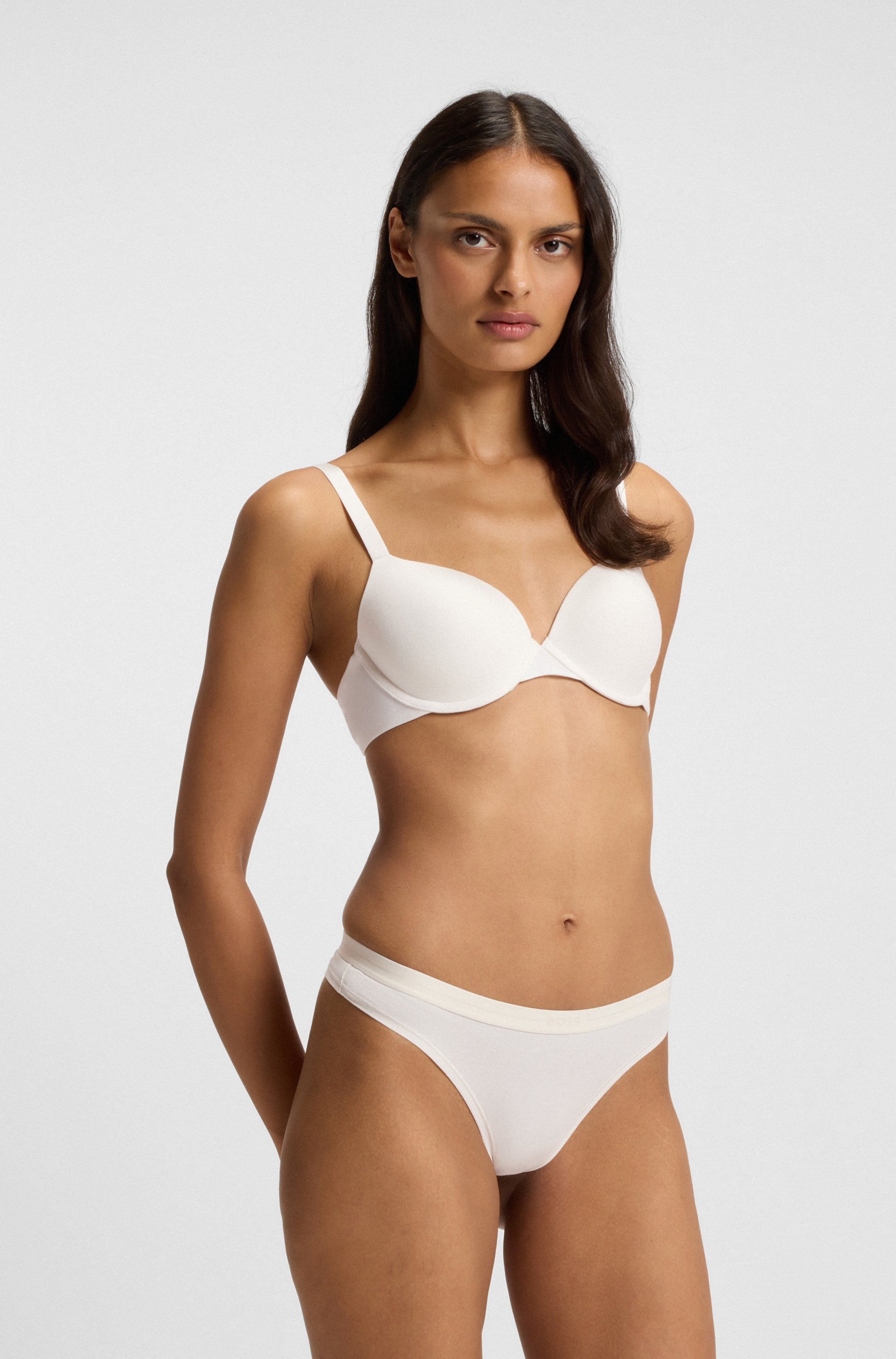 BOSS Slip »3P BRIEF« Packung, 3er, 3 Stk. mit elastischen Logobund