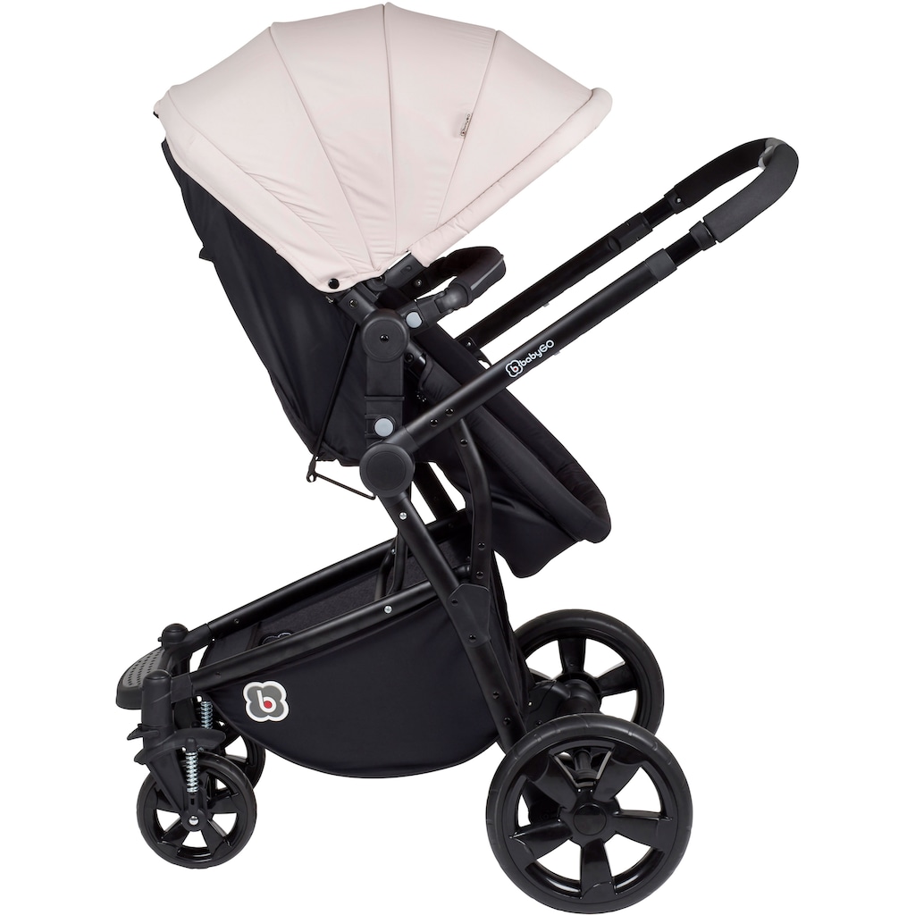 BabyGo Kombi-Kinderwagen »Spring, beige«, 15 kg