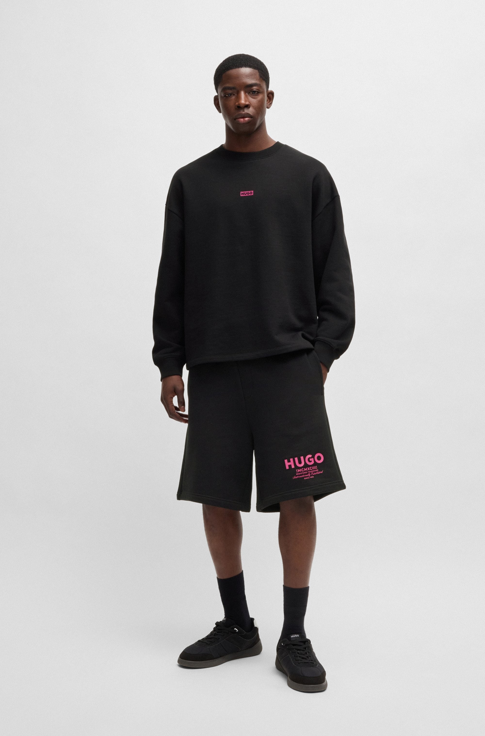 HUGO Blue Sweatshirt »Naviu«, mit Rückendruck