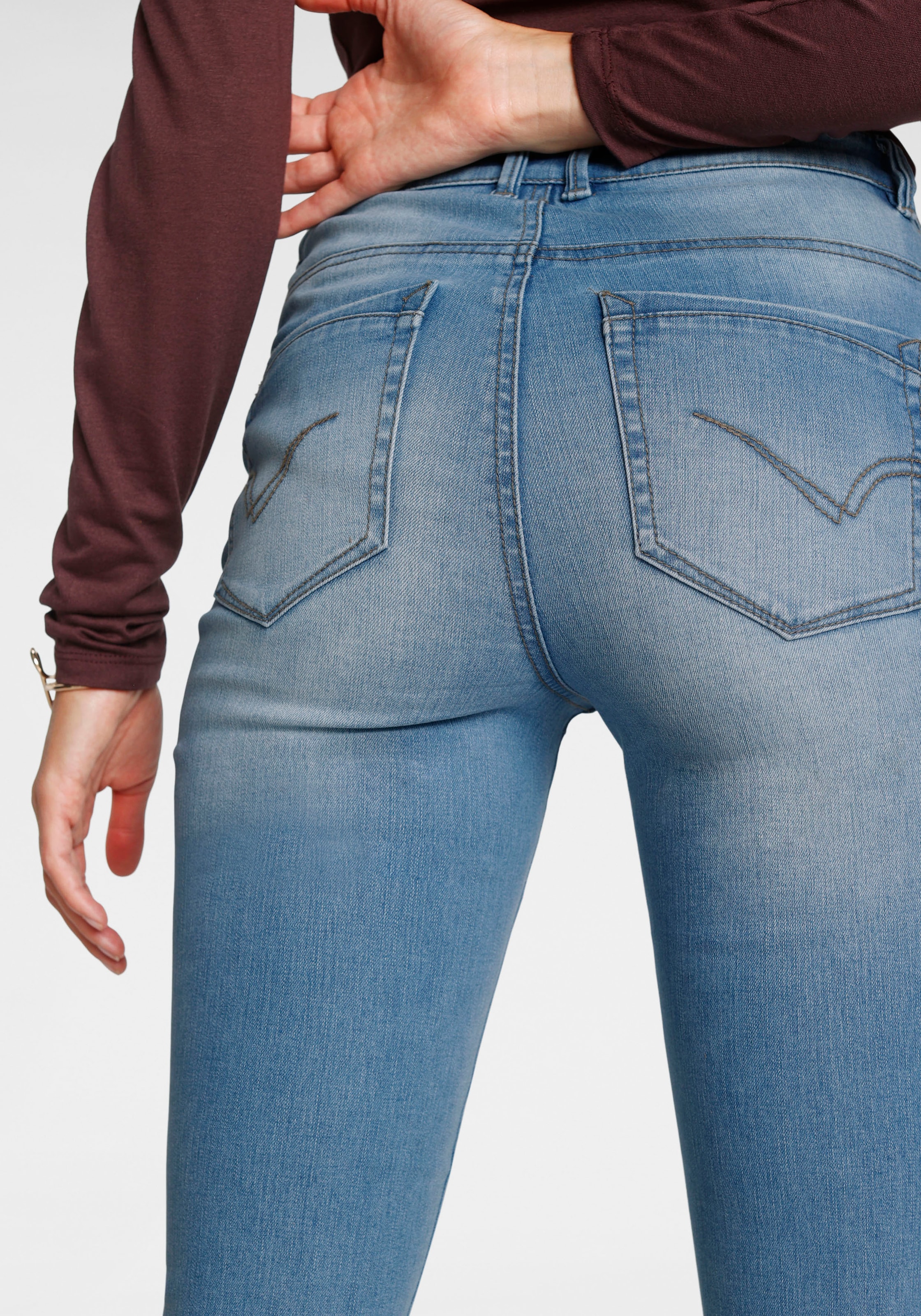 ONLY Skinny-fit-Jeans »ONLPAOLA«, mit Stretch