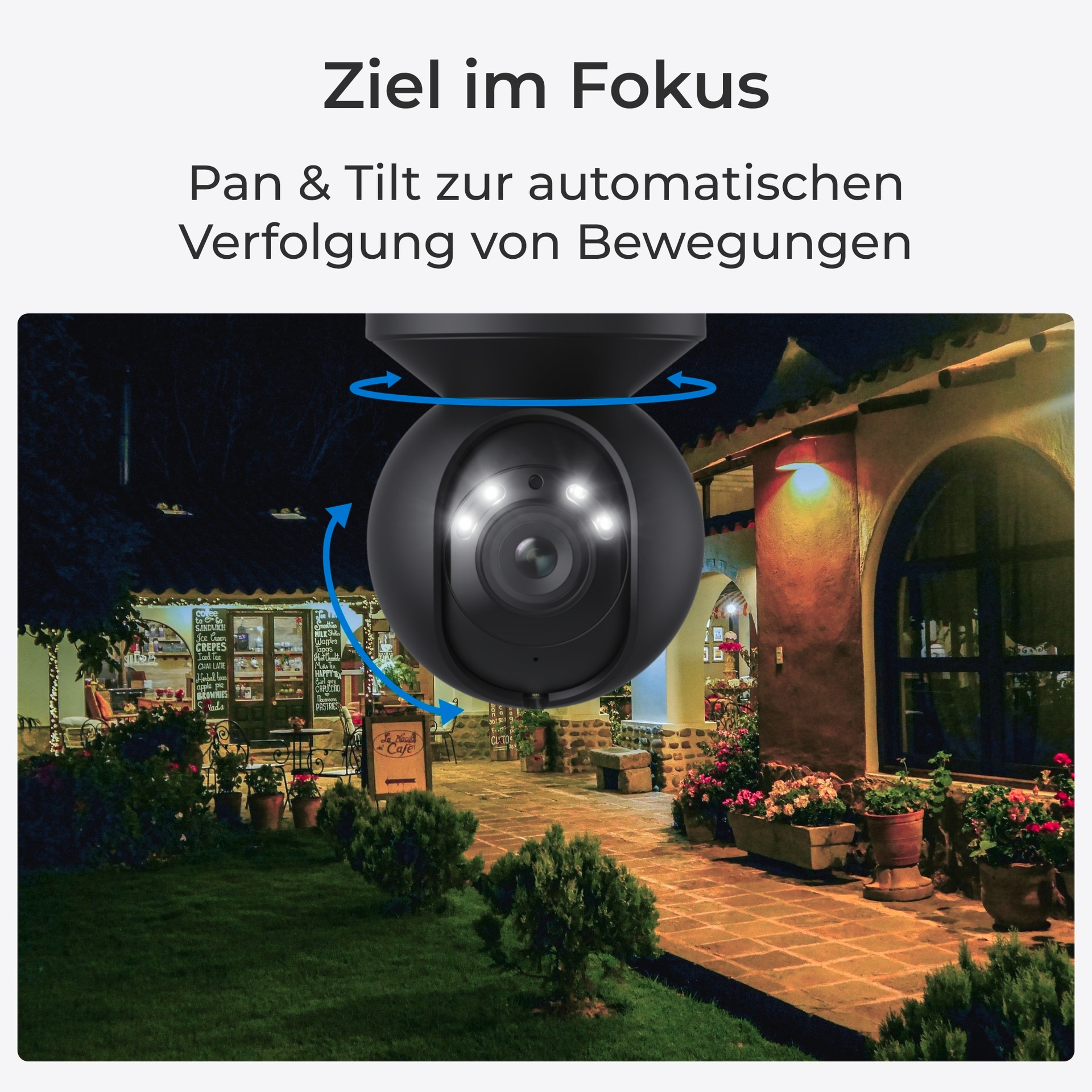 Reolink Überwachungskamera »Hub 1 + E Series E540-B WiFi-Outdoor«, Außenbereich