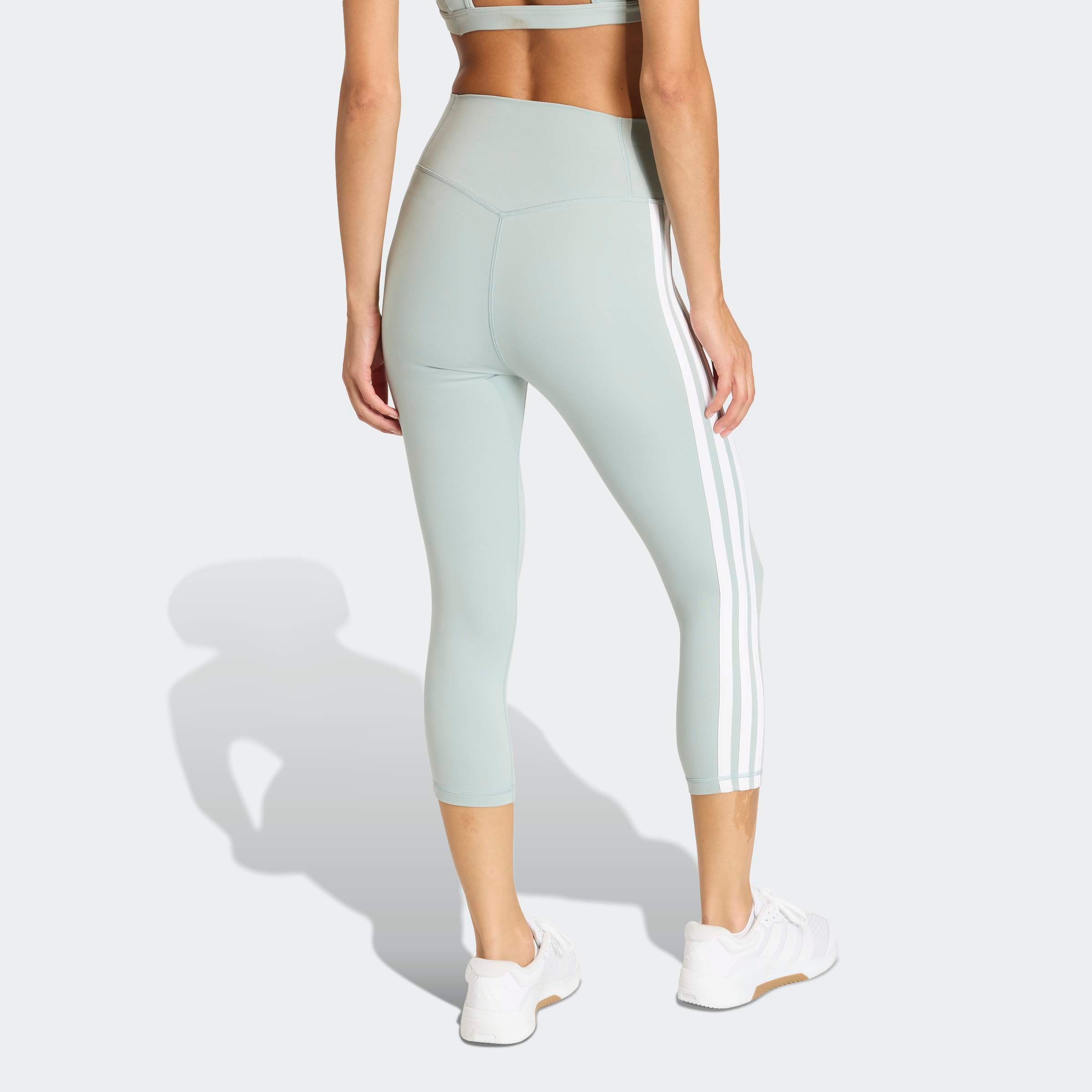 adidas Performance Trainingstights »OPTIME ESSENTIALS WORKOUT 3-STREIFEN 3/4 LEGGINGS«