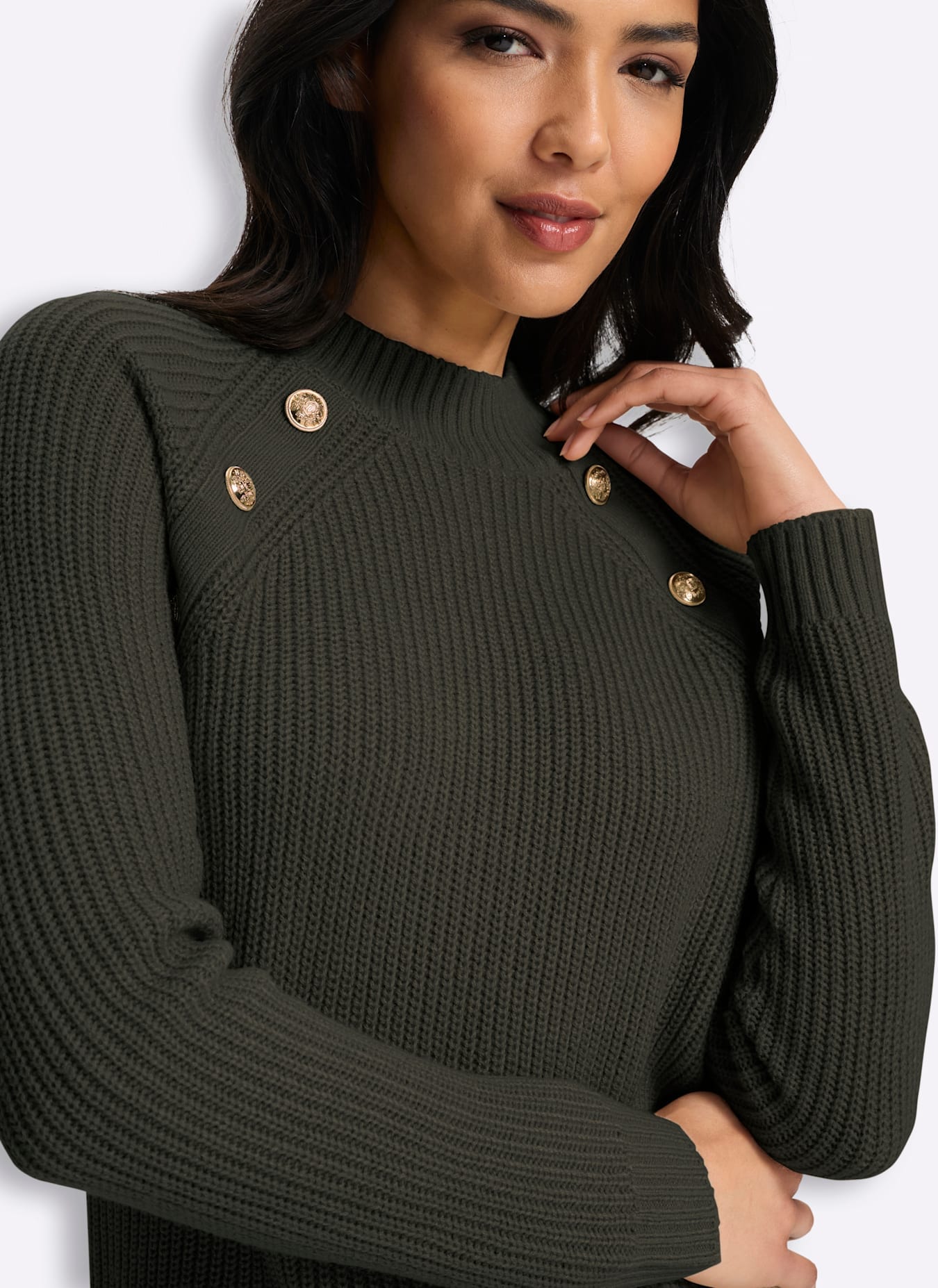 Classic Basics Stehkragenpullover »Pullover«