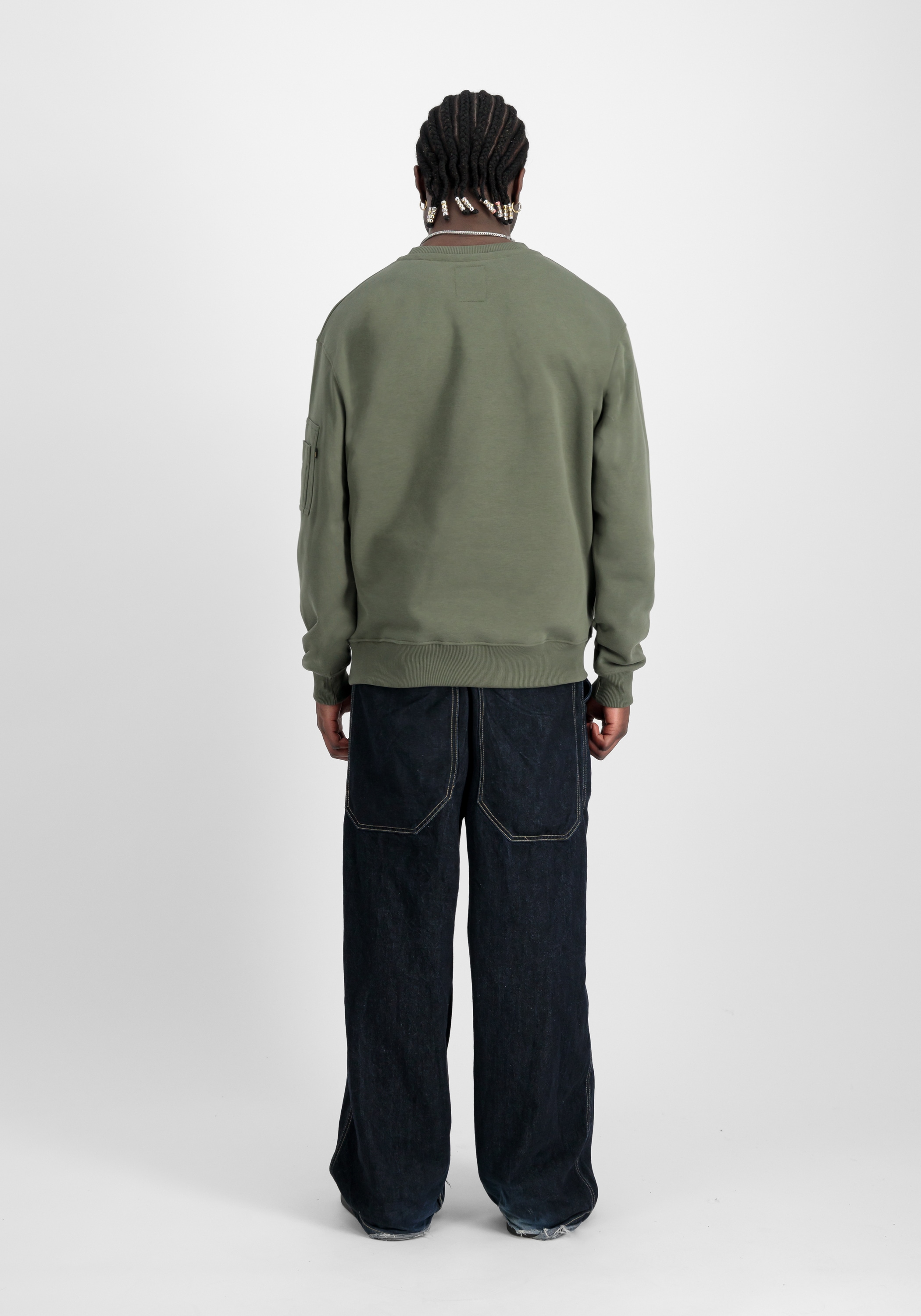 Alpha Industries Sweater »Alpha Industries Men - Sweatshirts Embroidery Sweatshirt«