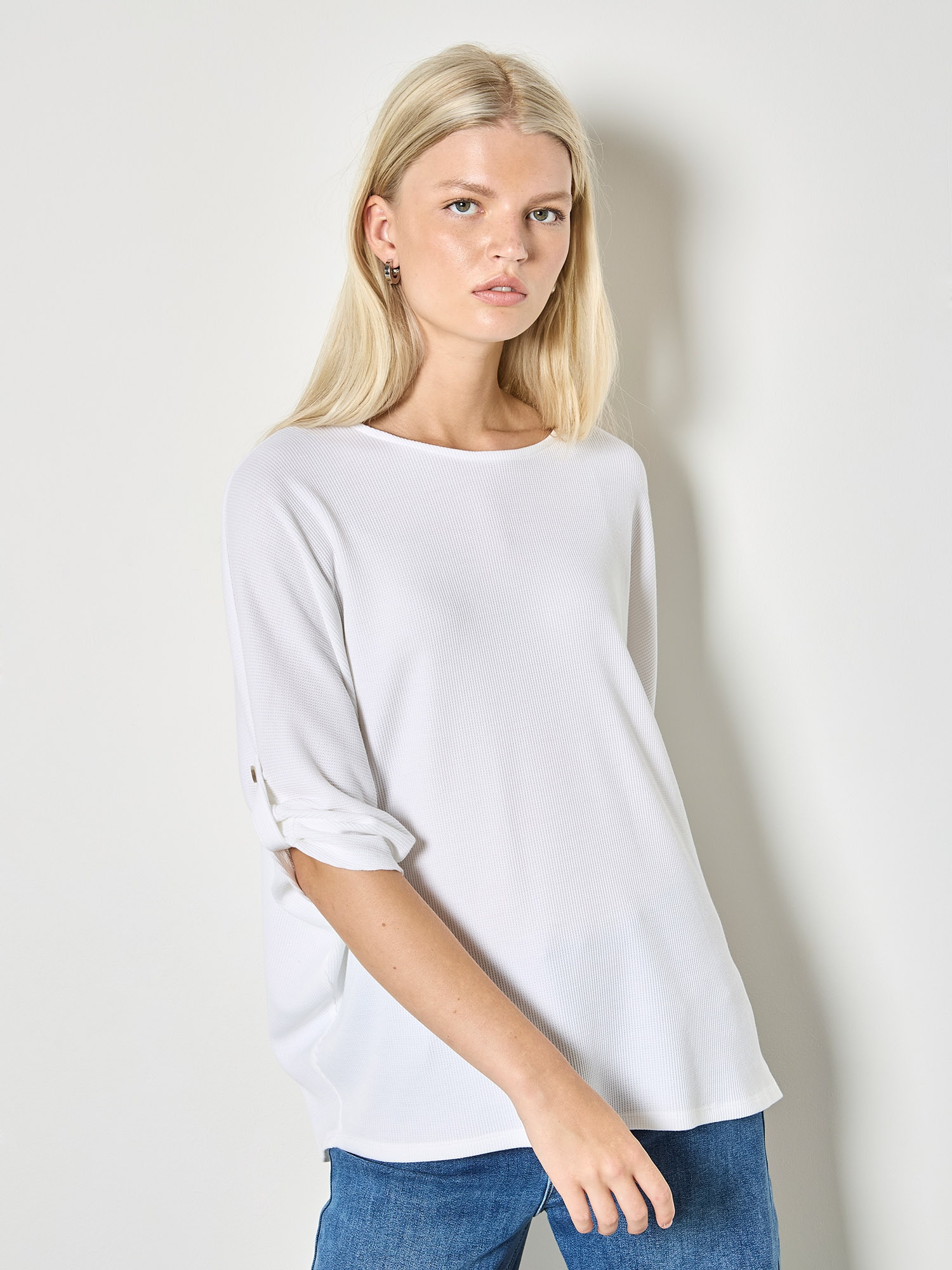 Apricot Stricktop »Top« mit Knopfdetail