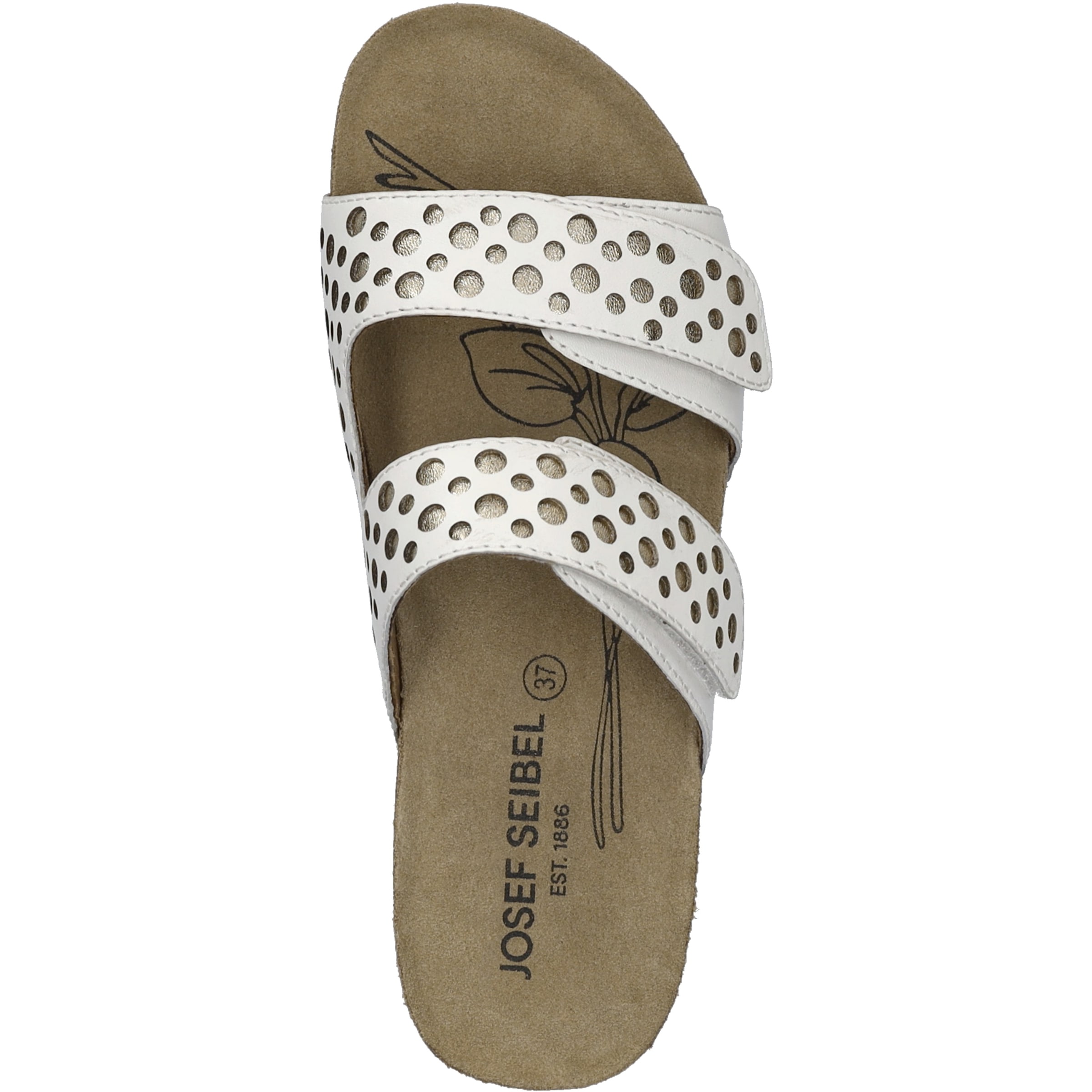 Josef Seibel Sandale »Tonga 86, weiss-gold«