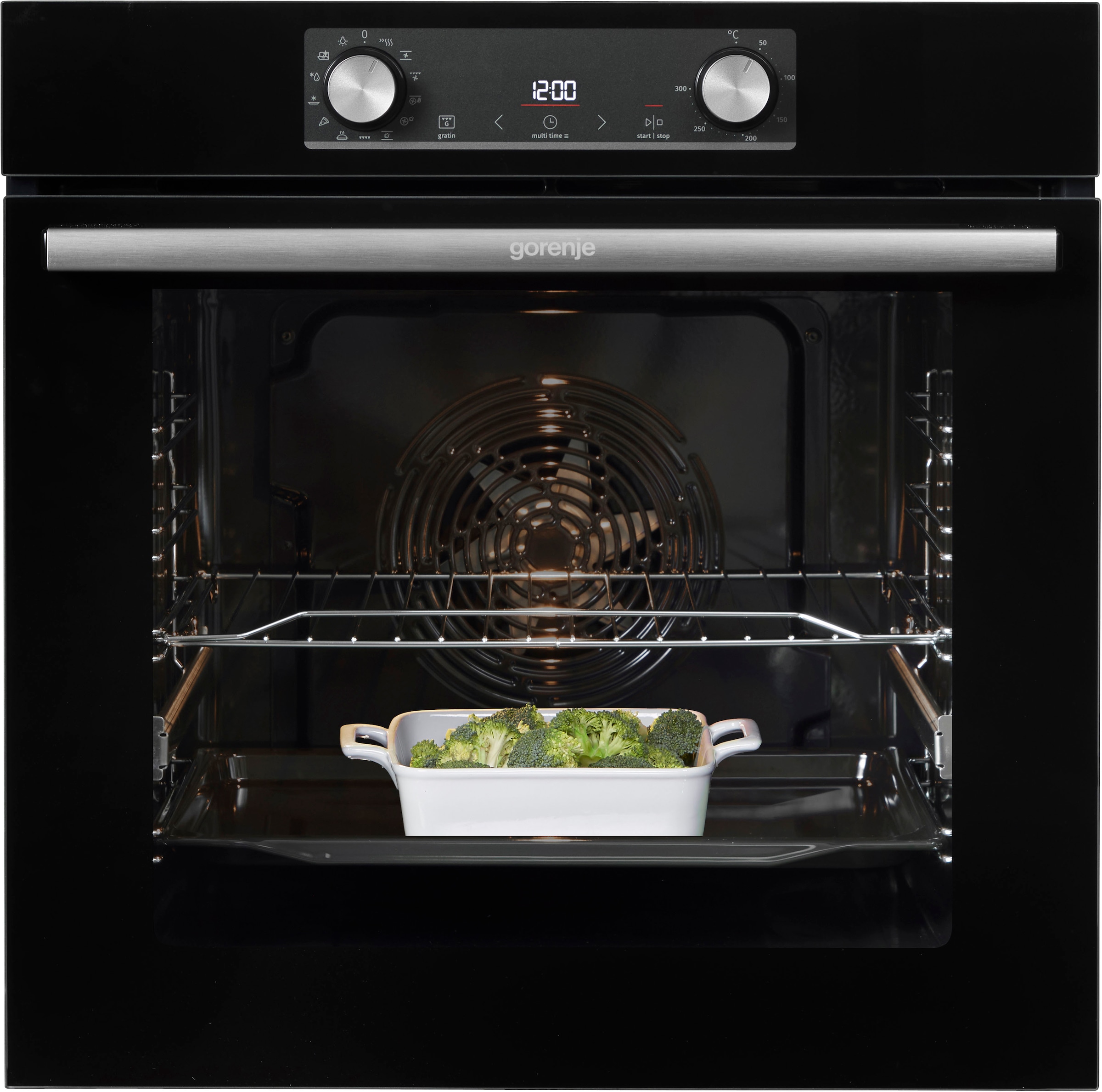GORENJE Backofen-Set »BOSX6737E06BG«, mit 1-fach-Teleskopauszug, AirFry-Funktion