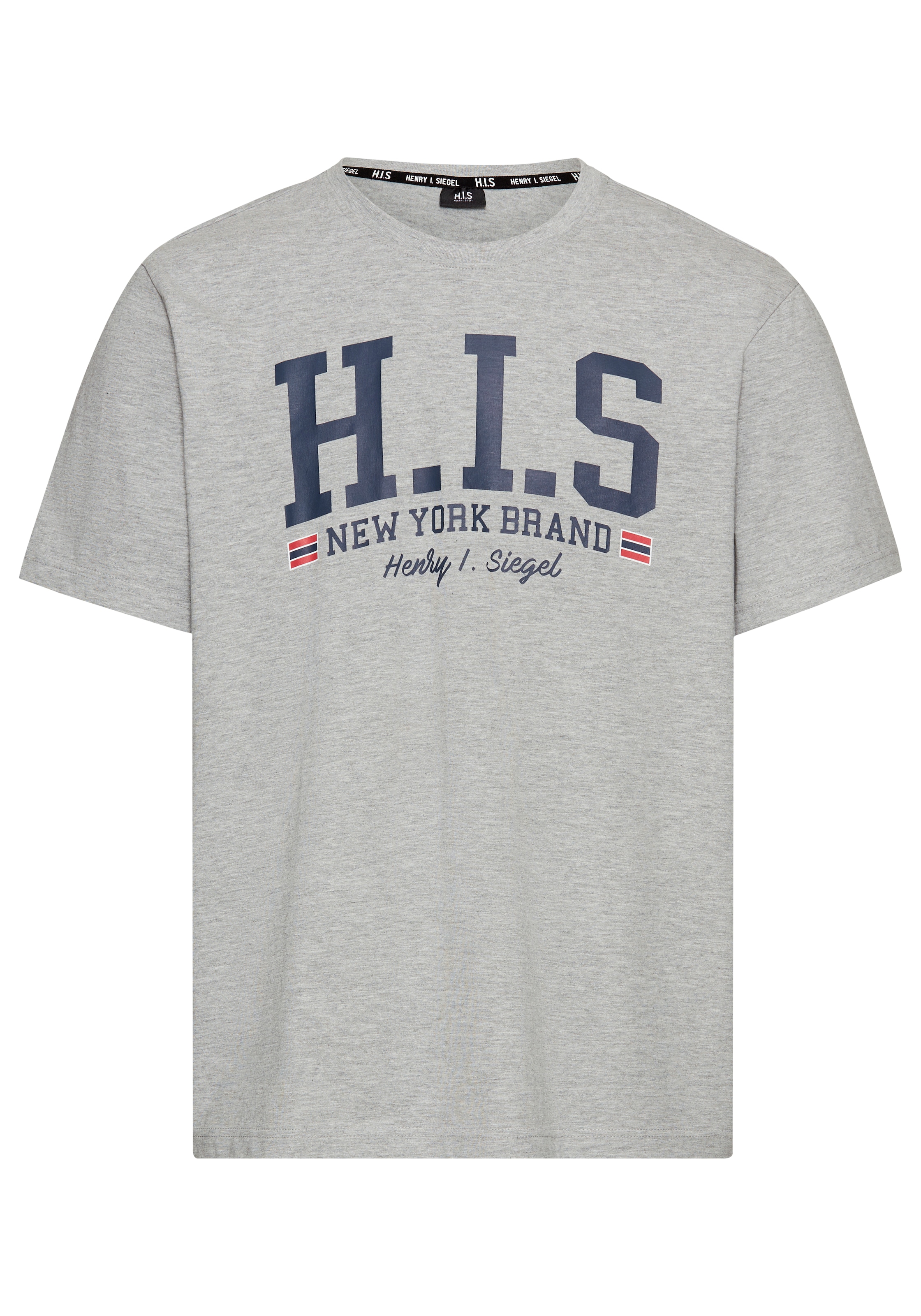 H.I.S T-Shirt, mit trendigem Markenlogo im Collage-Look