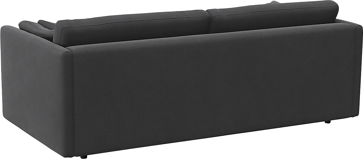 FLEXLUX 3-Sitzer »Lovane« Weich & anschmiegsam, große Sitztiefe auf Kaltschaum, Dekokissen inkl.