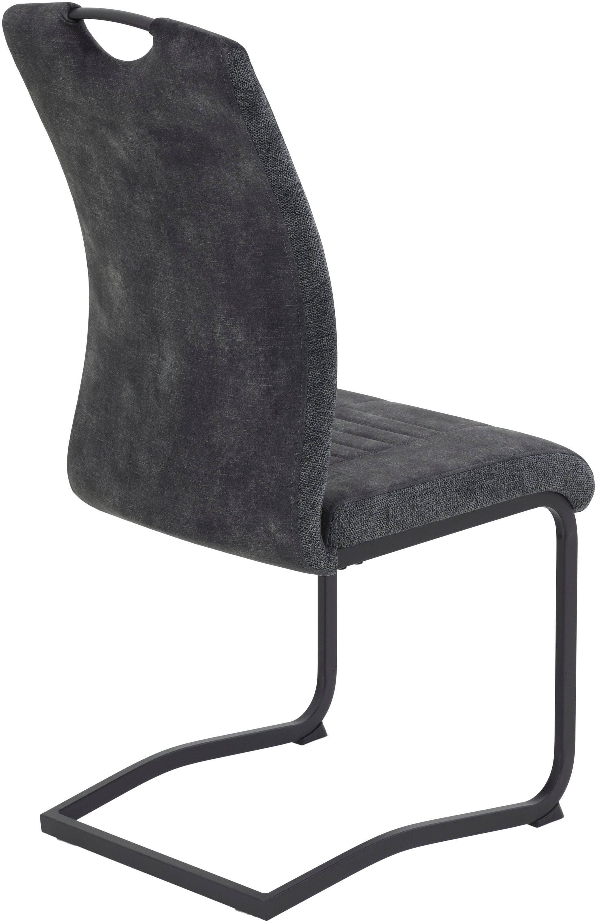 HELA Freischwinger »RIGA« (Set) 2 Stk.Freischwinger,Vierkantrohrgestell,mit Griff,Stoffkombination