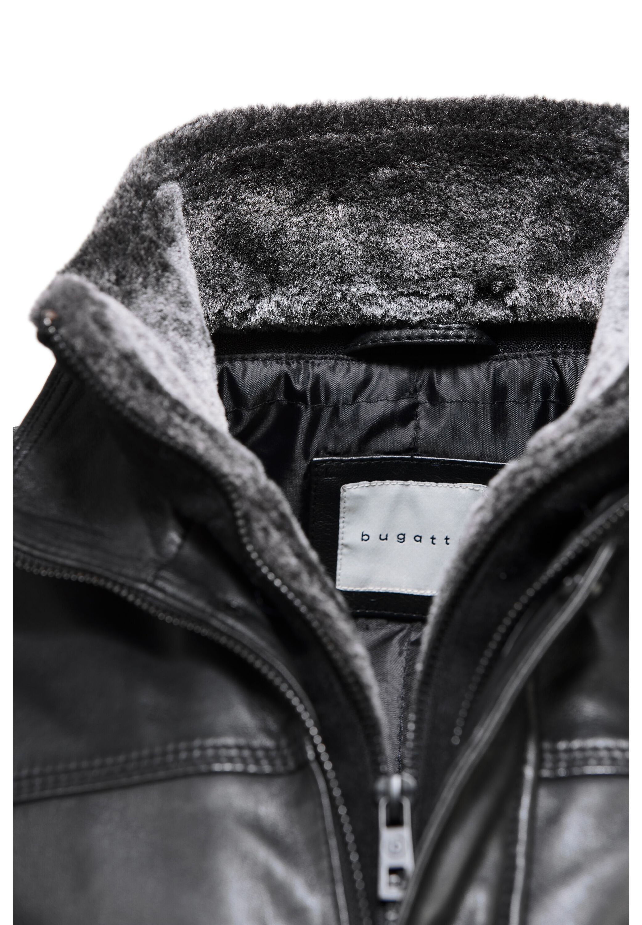 bugatti Blouson »BULUCA« ohne Kapuze mit Stehkragen