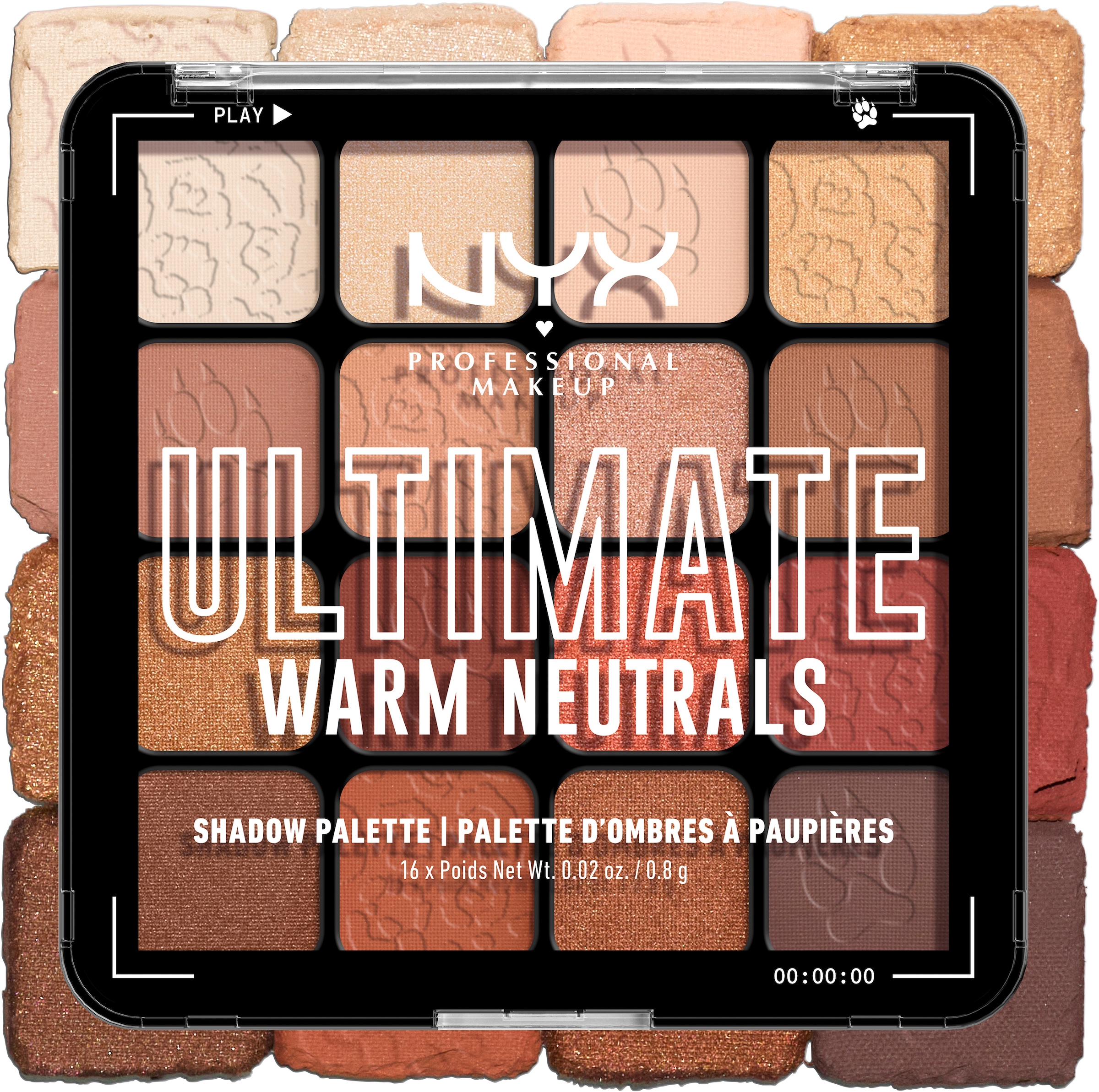 Lidschatten-Palette »NYX Professional Makeup Ultimate Shadow Palette«