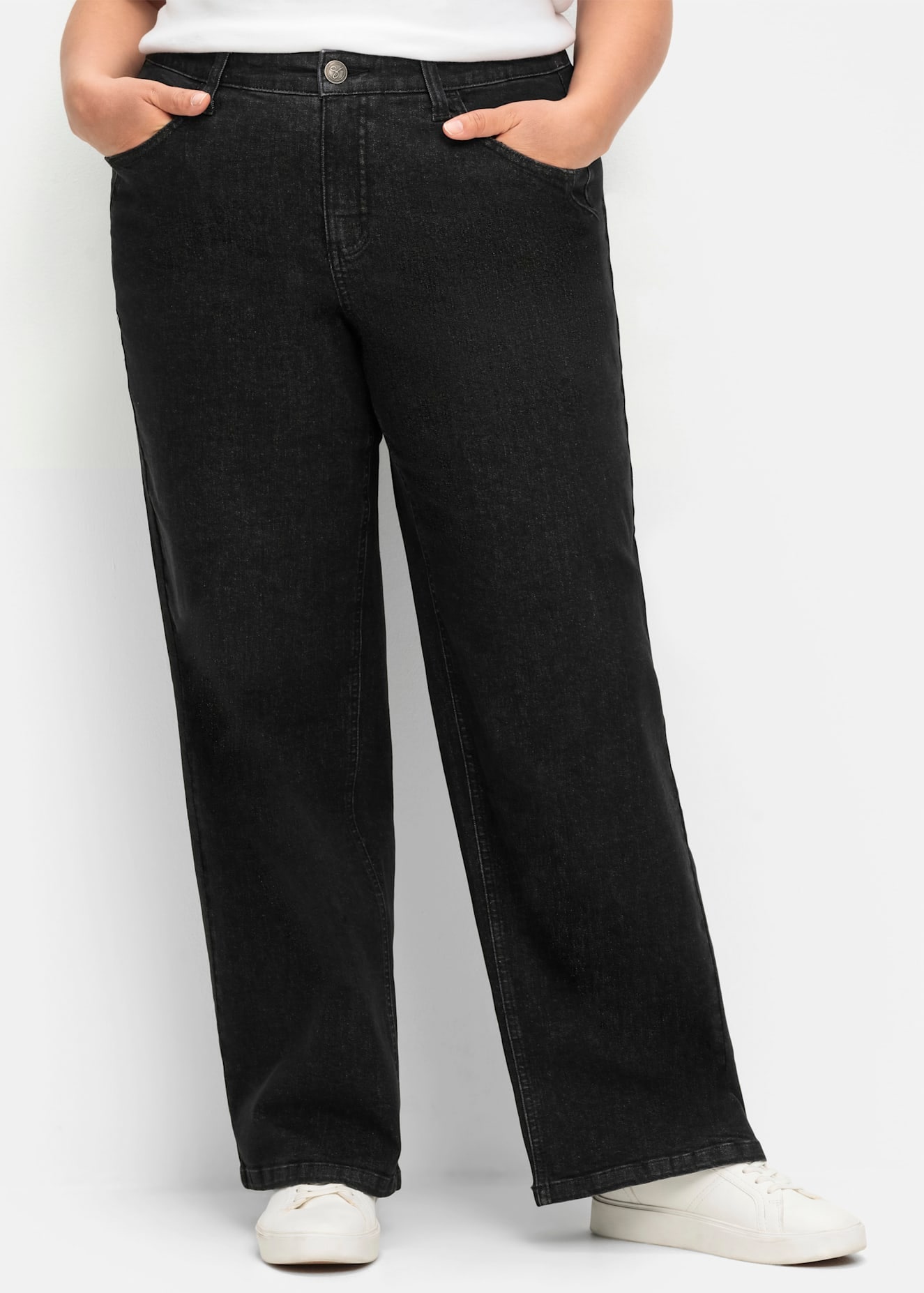 Sheego 5-Pocket-Jeans, (1 tlg.)
