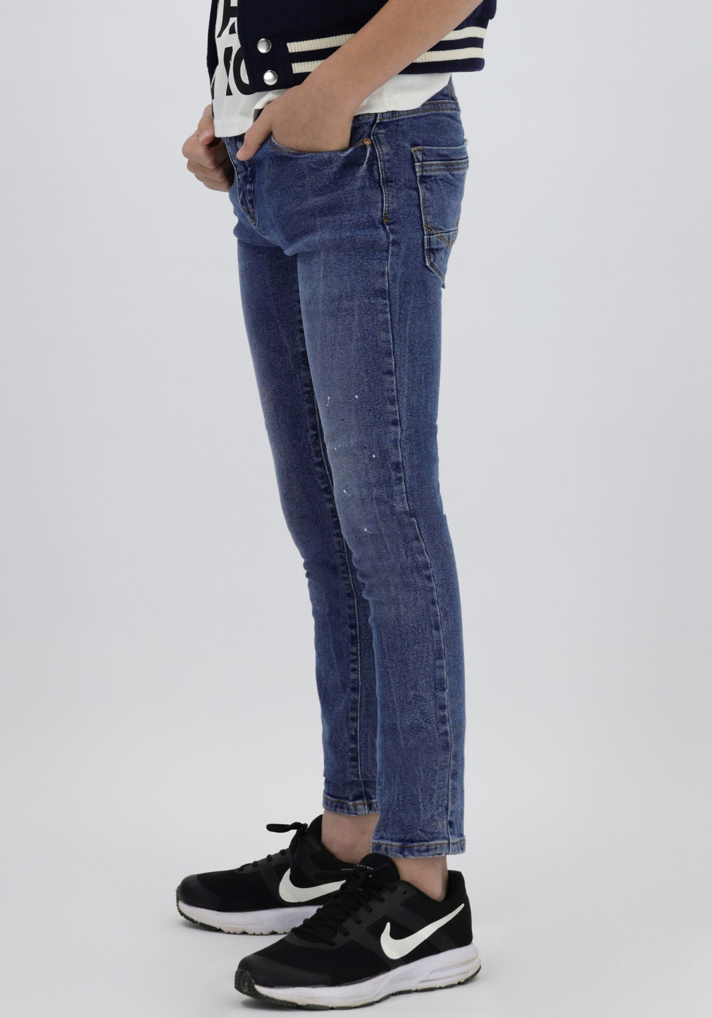 Skinny-fit-Jeans Online BOYS Shop Farbflecken, mit OTTO LTB »RAFIEL«, im für