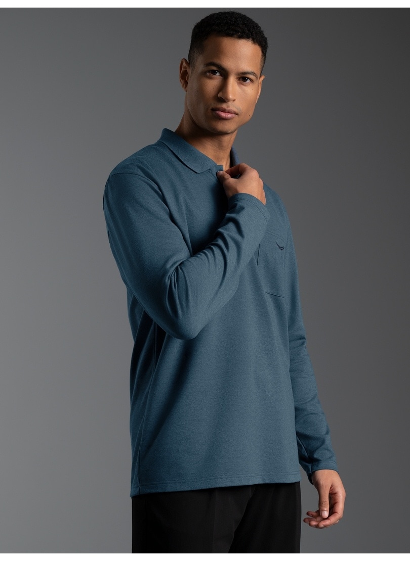 Trigema Poloshirt »TRIGEMA Poloshirt mit Brusttasche« 1 Stk.