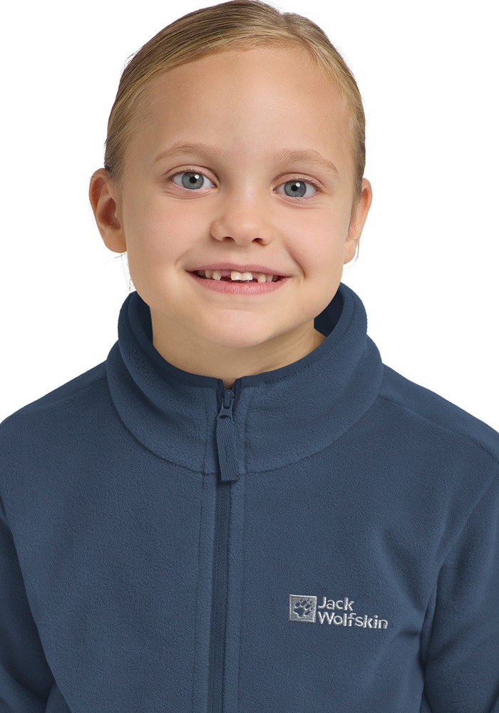Jack Wolfskin Fleecejacke »TAUNUS JACKET K«, Winddicht, atmungsaktiv, Übergangsjacke