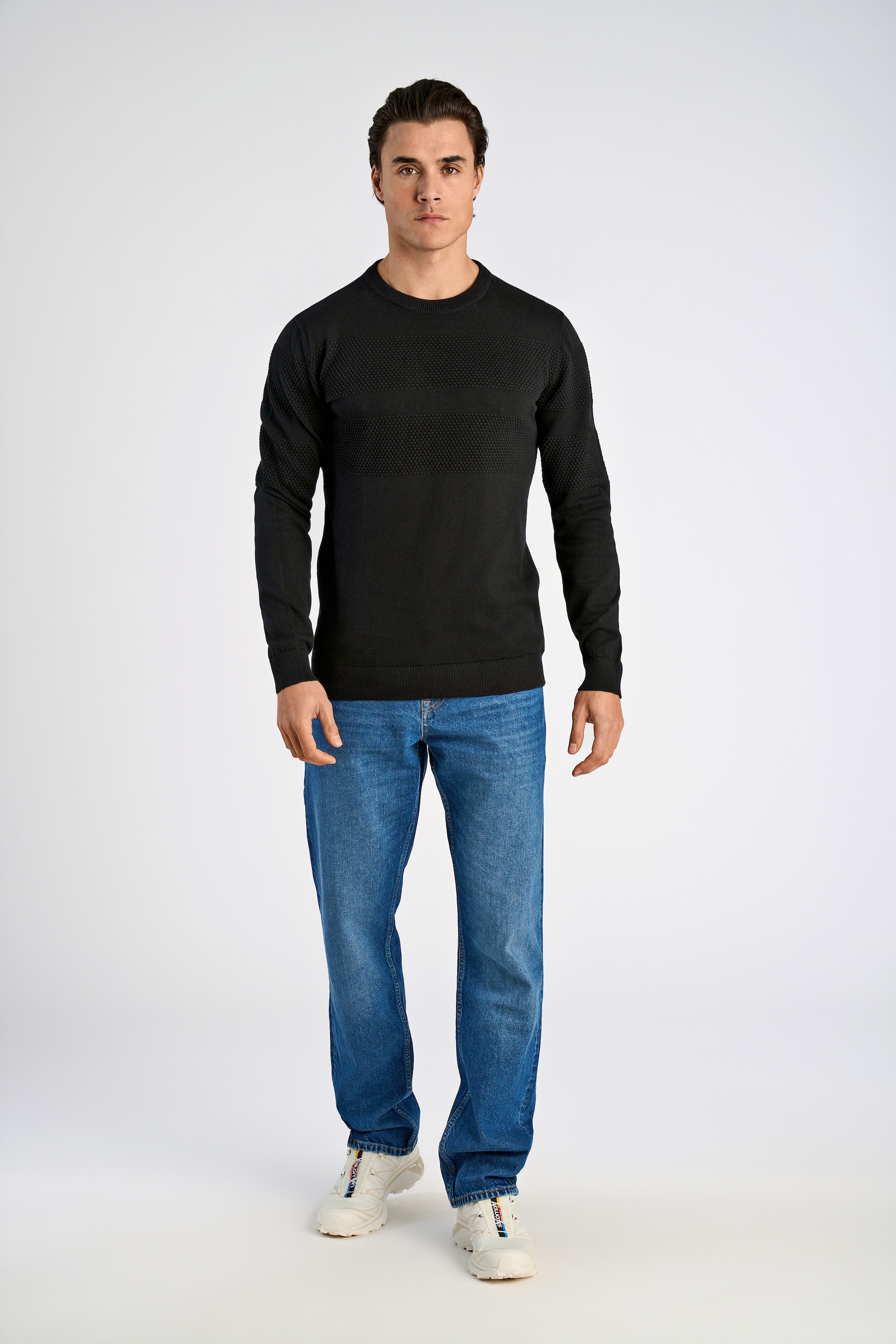 LINDBERGH Strickpullover, mit Struktur