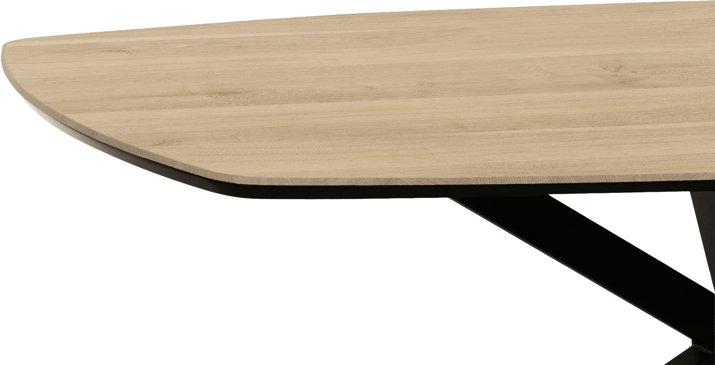 OMG Design »Wellington« 1 Stk. tlg. Hochwertige Melamin-Tischplatte mit Metallgestell