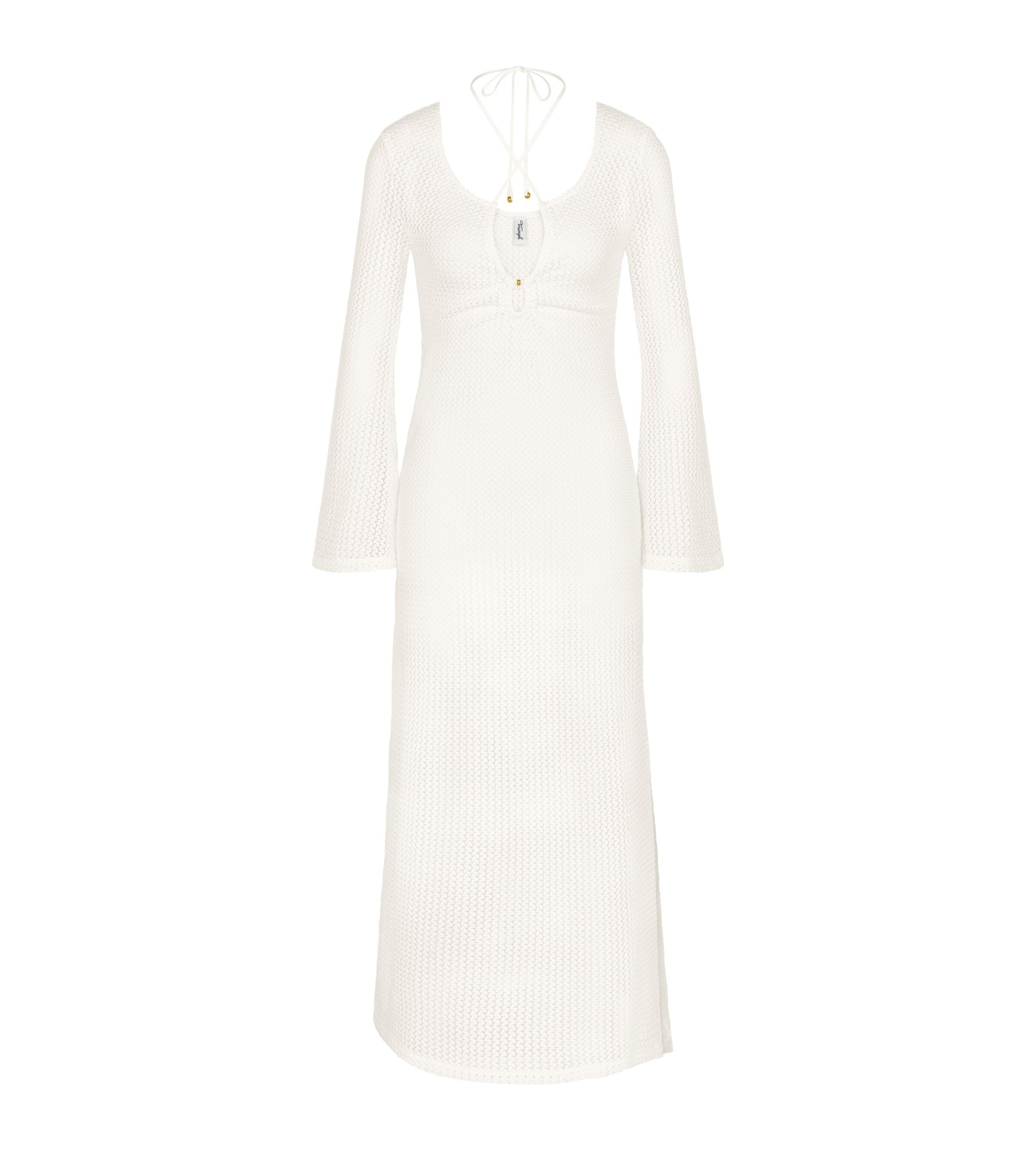 Triumph Strandkleid »Beach MyWear Crochet Long Dress LSL« weiches Häkeldesign