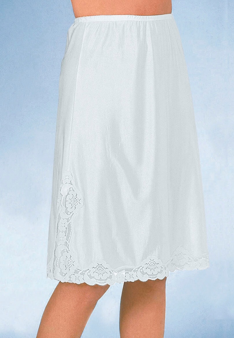 Sieh an! Unterkleid »Unterrock Unterrock mit Spitzenborte« 1 Stk. tlg.