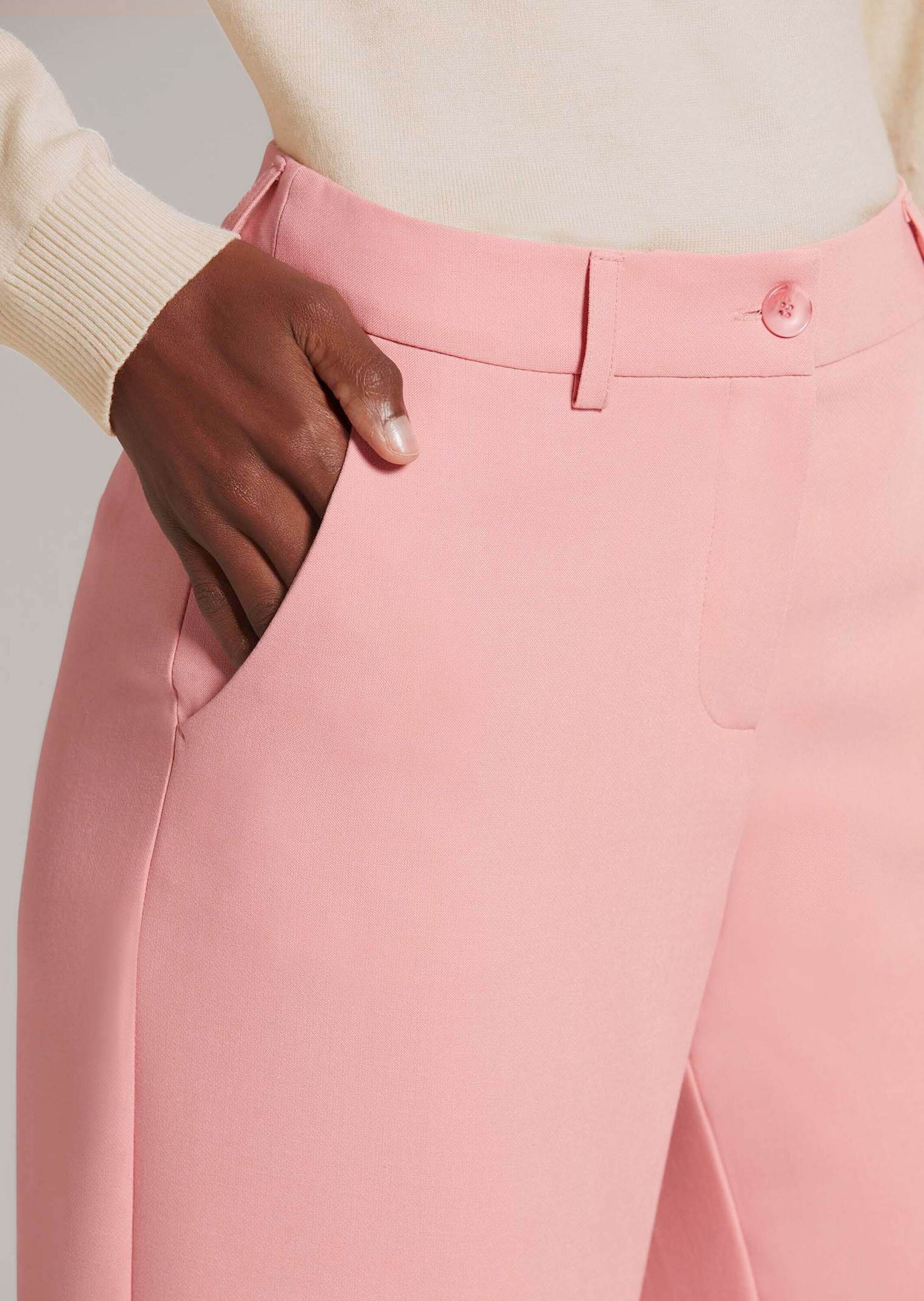 MADELEINE Bügelfaltenhose »Hose Weite Palazzo-Hose mit Bügelfalten«