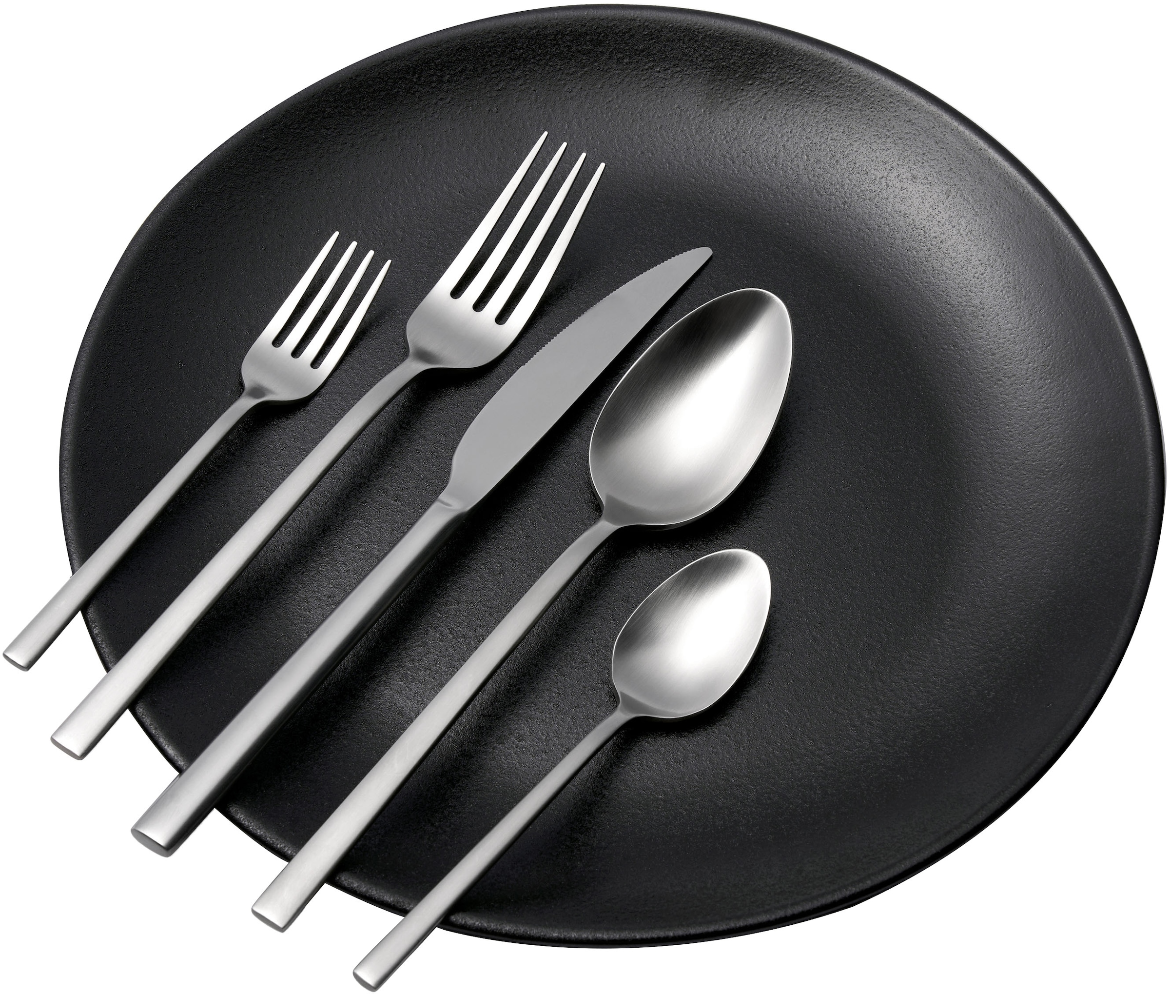 Hanseatic Besteck-Set »SMART, wahlweise in glänzender oder matter Optik« leichtes und minimalistisches Design