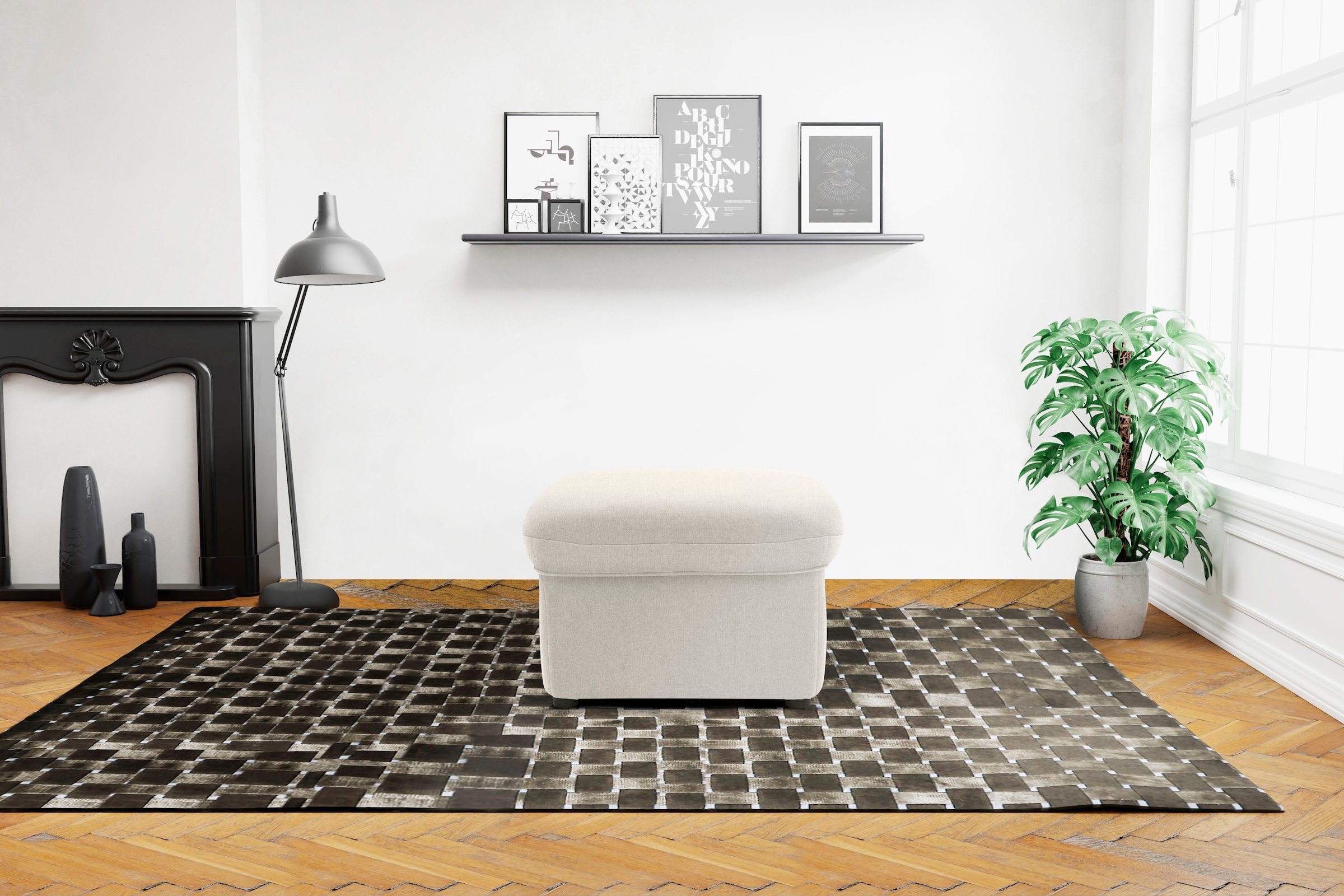 DOMO collection Hocker »Faenza«, DOMO collection Hocker, in großer Farbvielfalt
