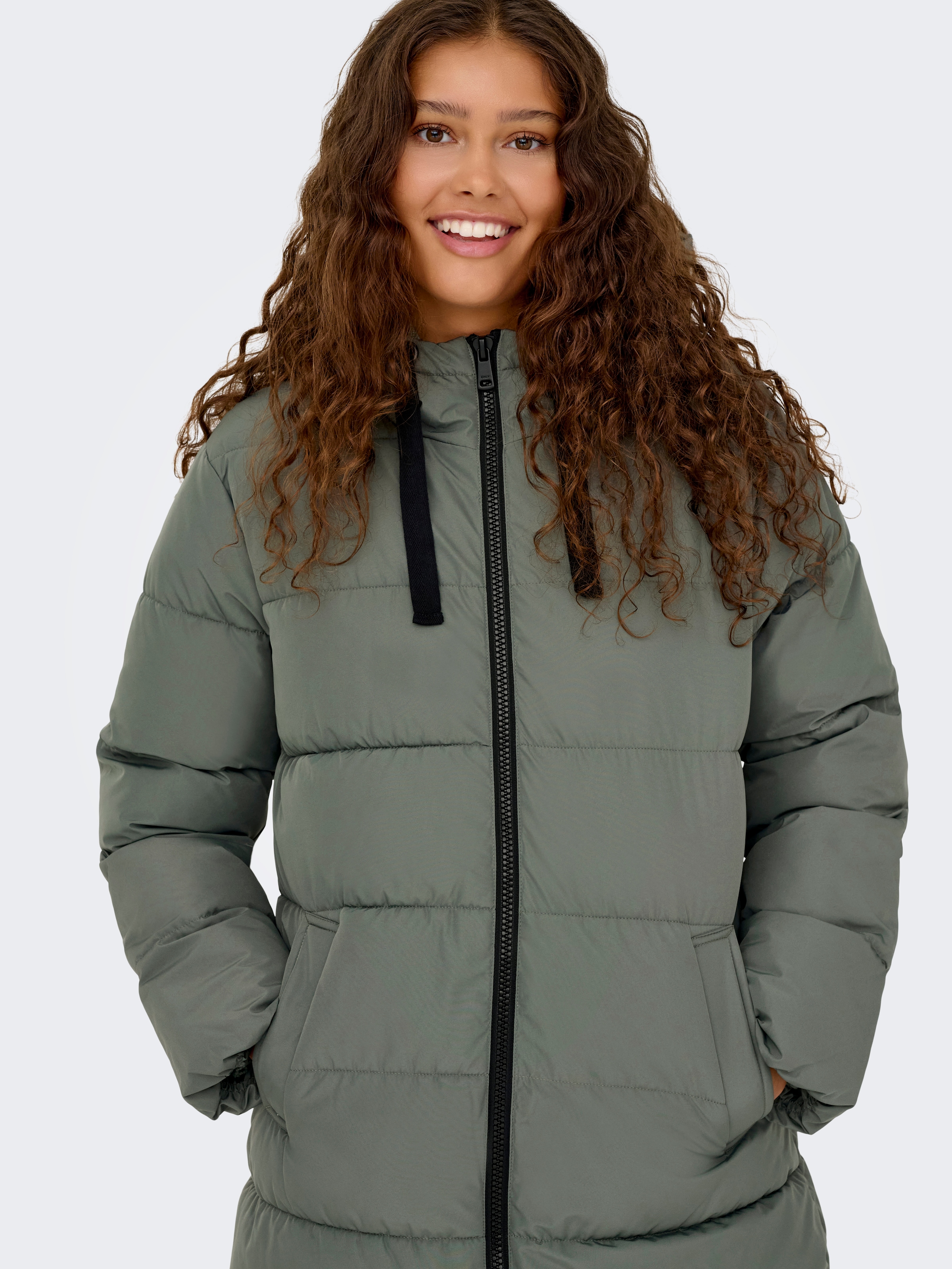 ONLY Steppmantel »ONLCLAIR PUFFER HOOD COAT OTW CC«
