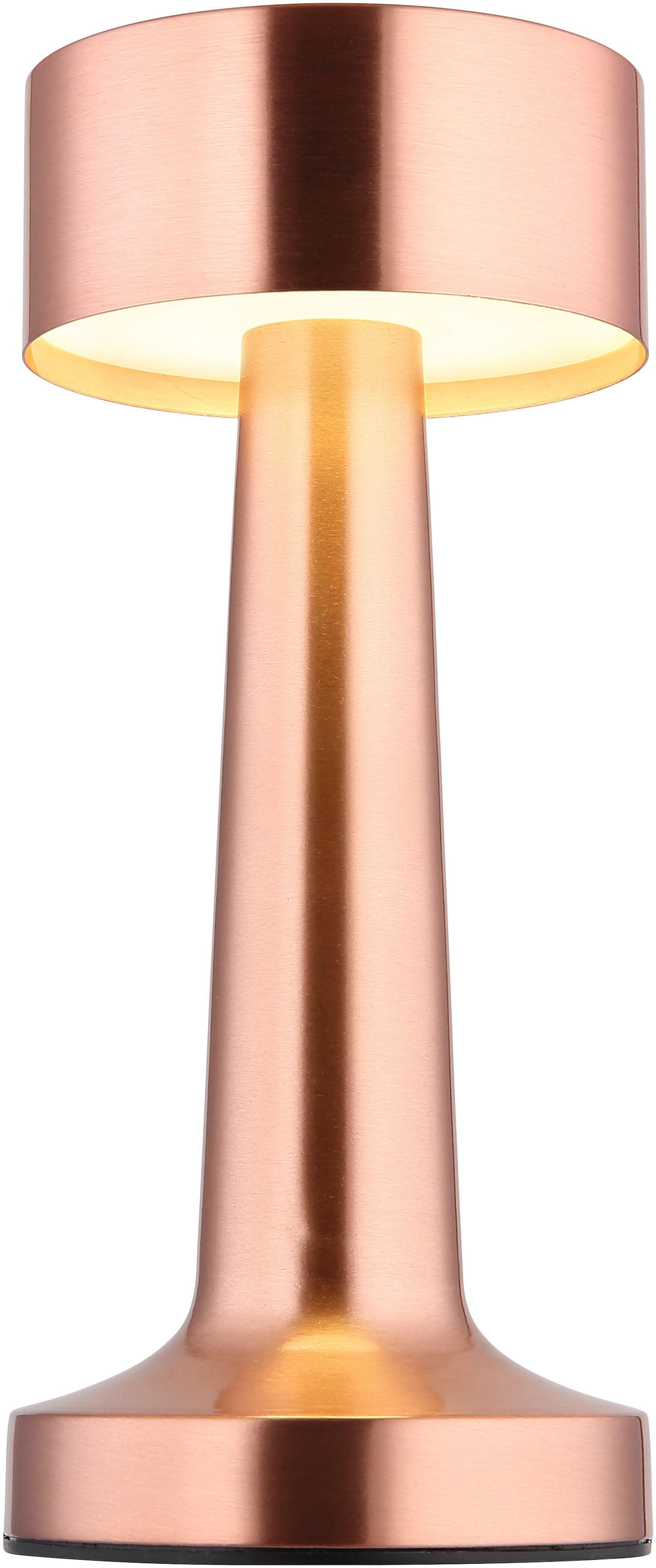 GLOBO LIGHTING LED Tischleuchte »ANGELIKA - Akkutischleuchte« LED-Modul 1 Stk. warmweiß - kaltweiß Design Tischleuchte, Akku, modern,  Akkulampe, CCT