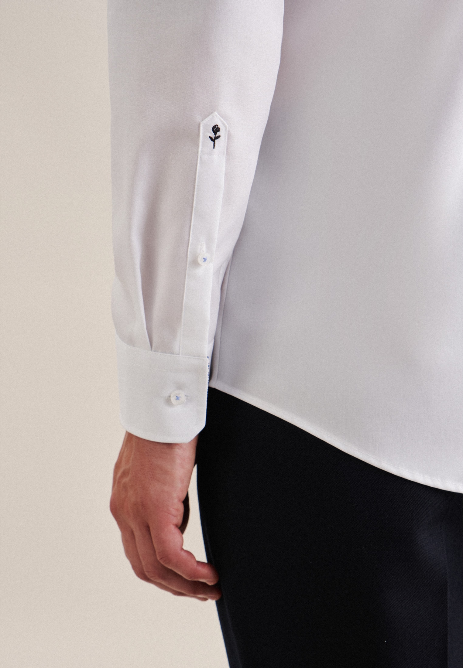 seidensticker Businesshemd »Schwarze Rose«, Uni